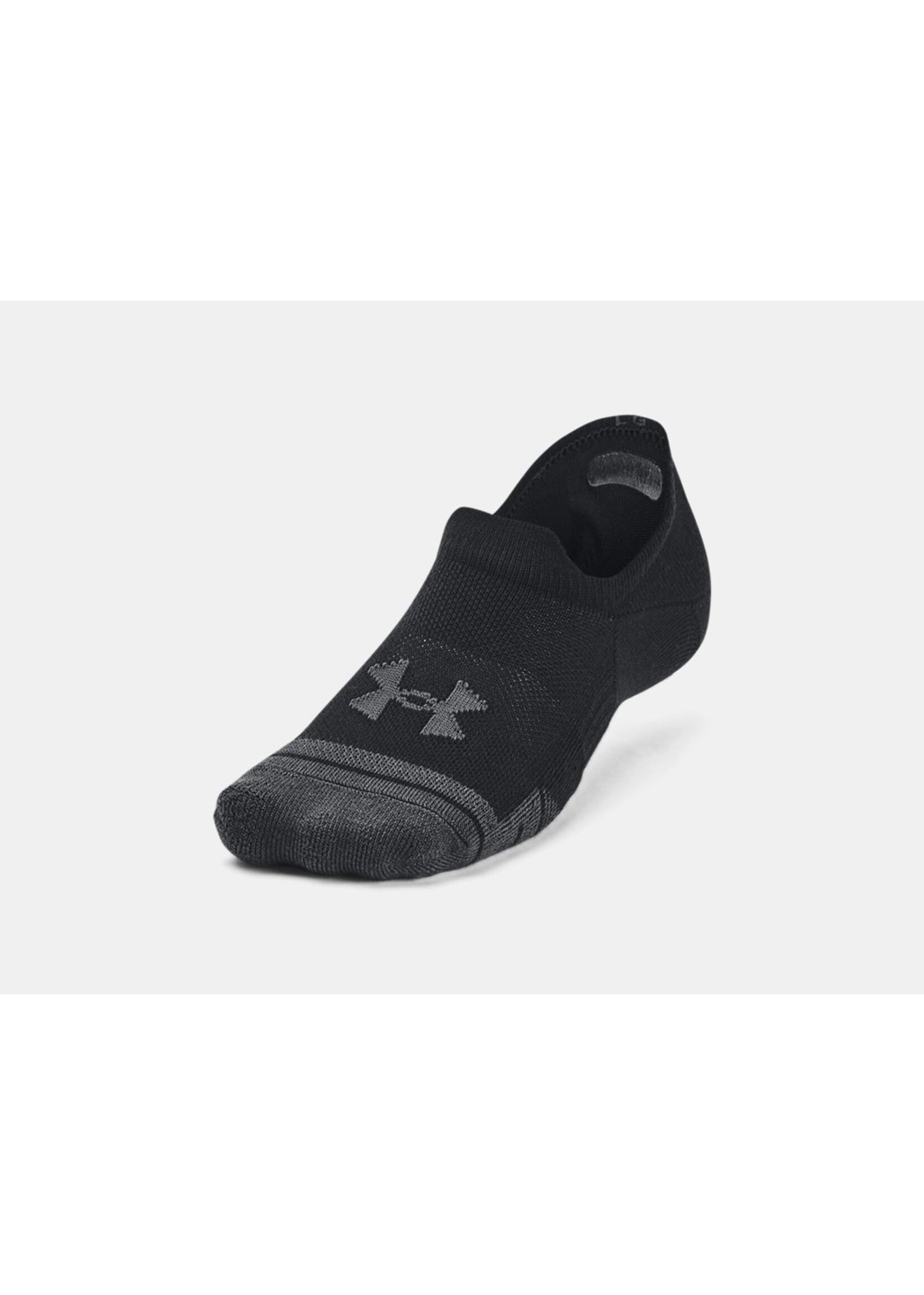 Under Armour UA Performance Tech Ultra Low 3PK-BLK LG
