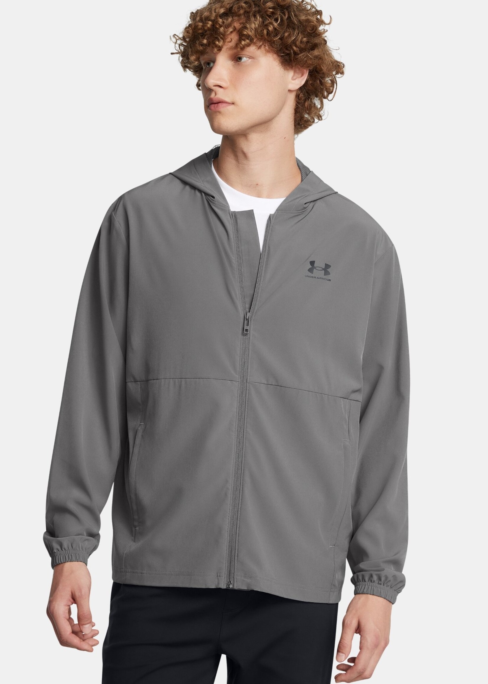 Under Armour Ua Vibe Woven Jacket-Gry