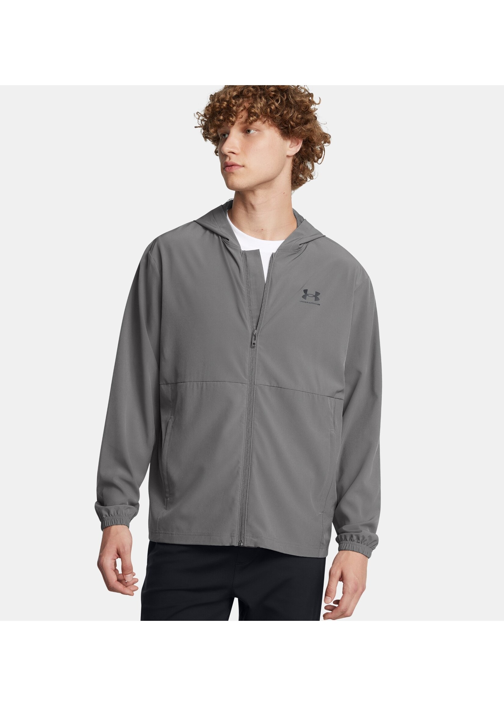 Under Armour Ua Vibe Woven Jacket-Gry