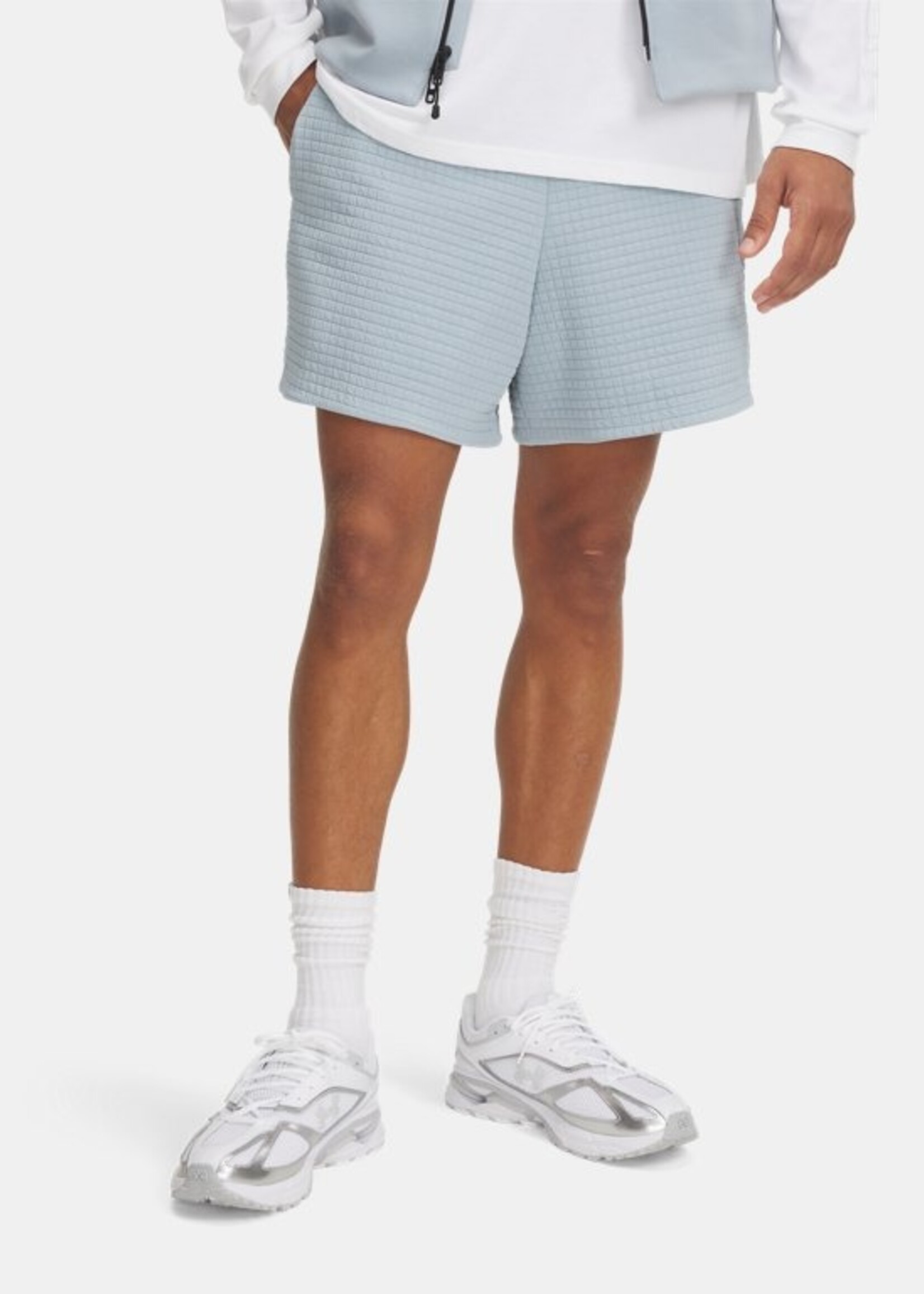 Under Armour Ua Unstoppable Flc Grid Shorts-Blu
