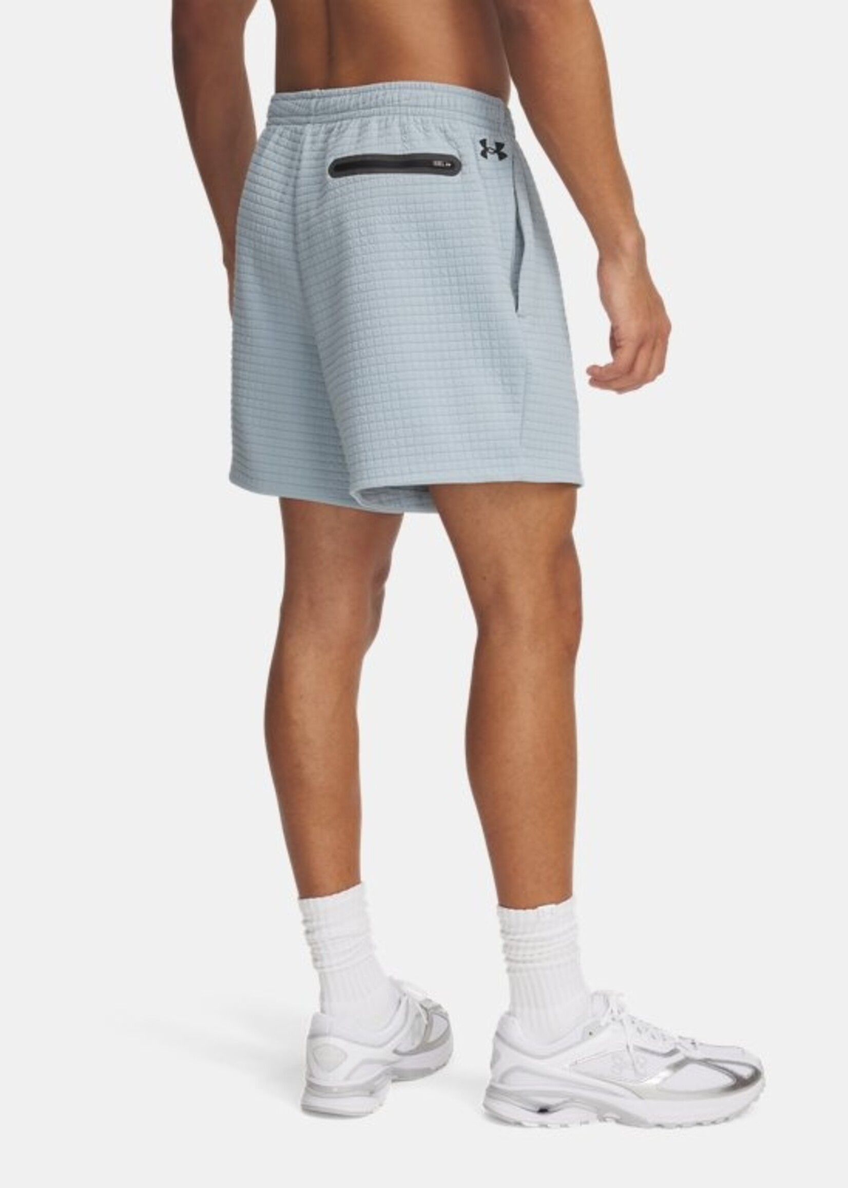Under Armour Ua Unstoppable Flc Grid Shorts-Blu