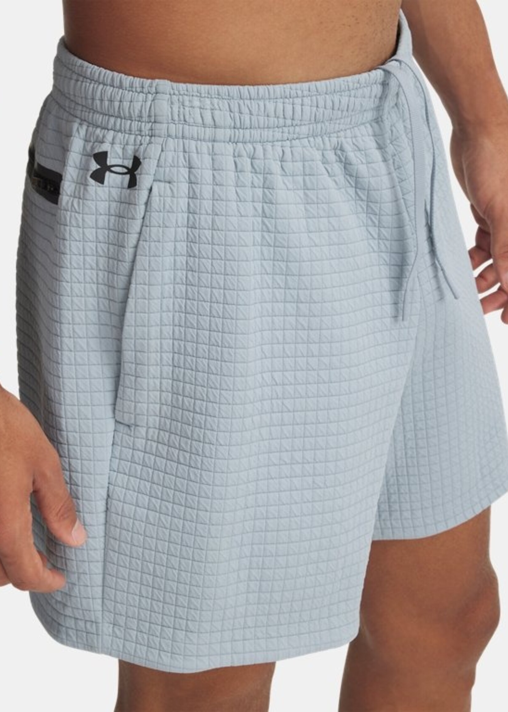 Under Armour Ua Unstoppable Flc Grid Shorts-Blu