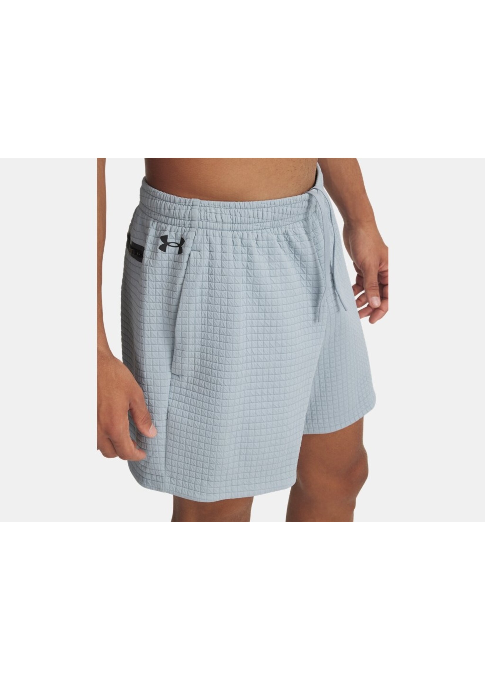 Under Armour Ua Unstoppable Flc Grid Shorts-Blu