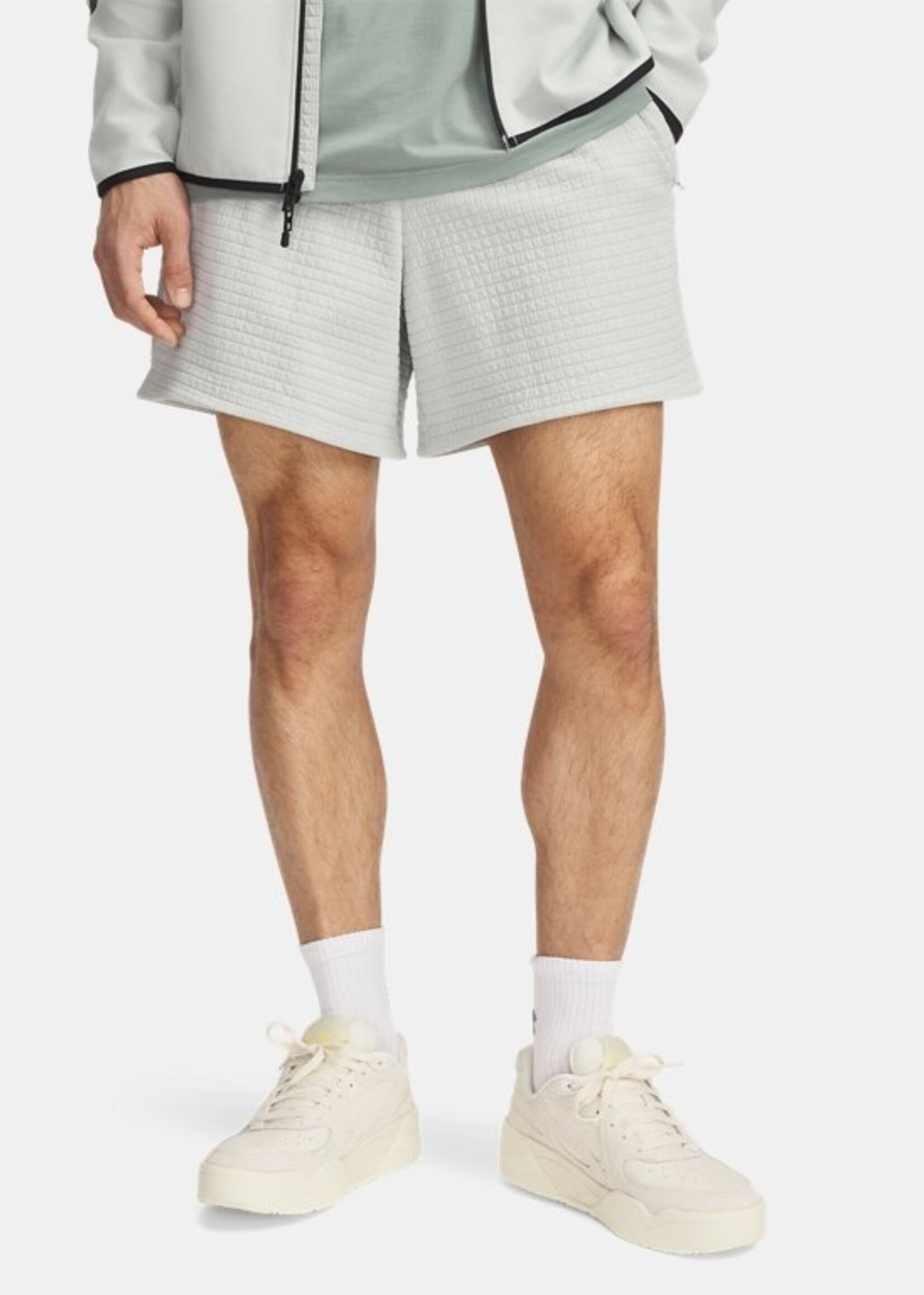 Under Armour Ua Unstoppable Flc Grid Shorts-Grn