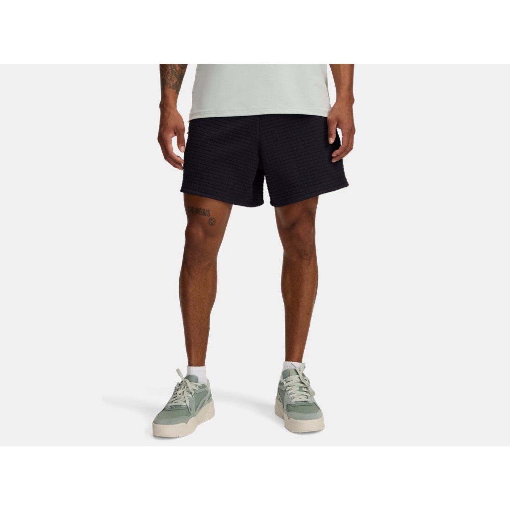 Under Armour Ua Unstoppable Flc Grid Shorts-Blk
