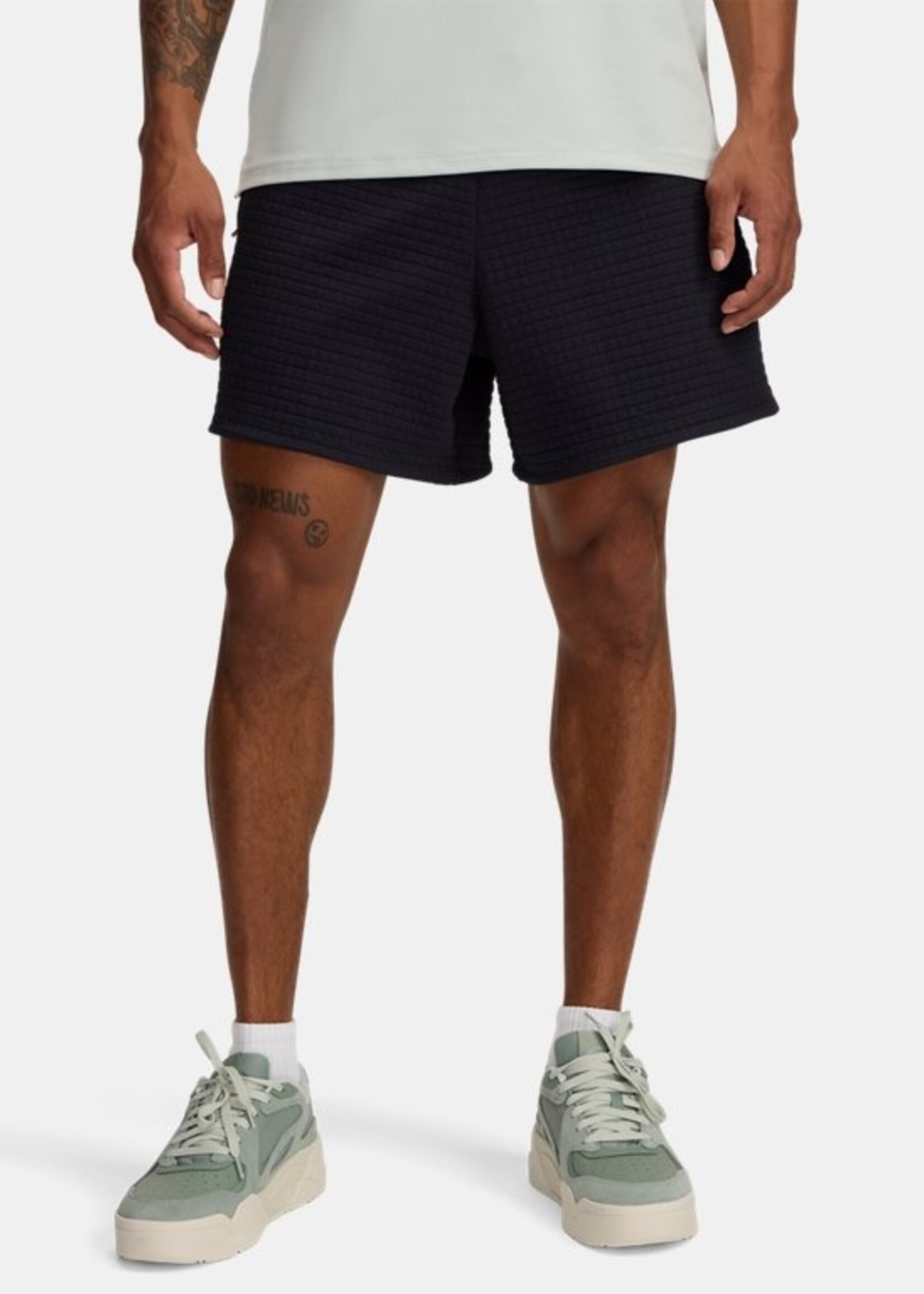 Under Armour Ua Unstoppable Flc Grid Shorts-Blk