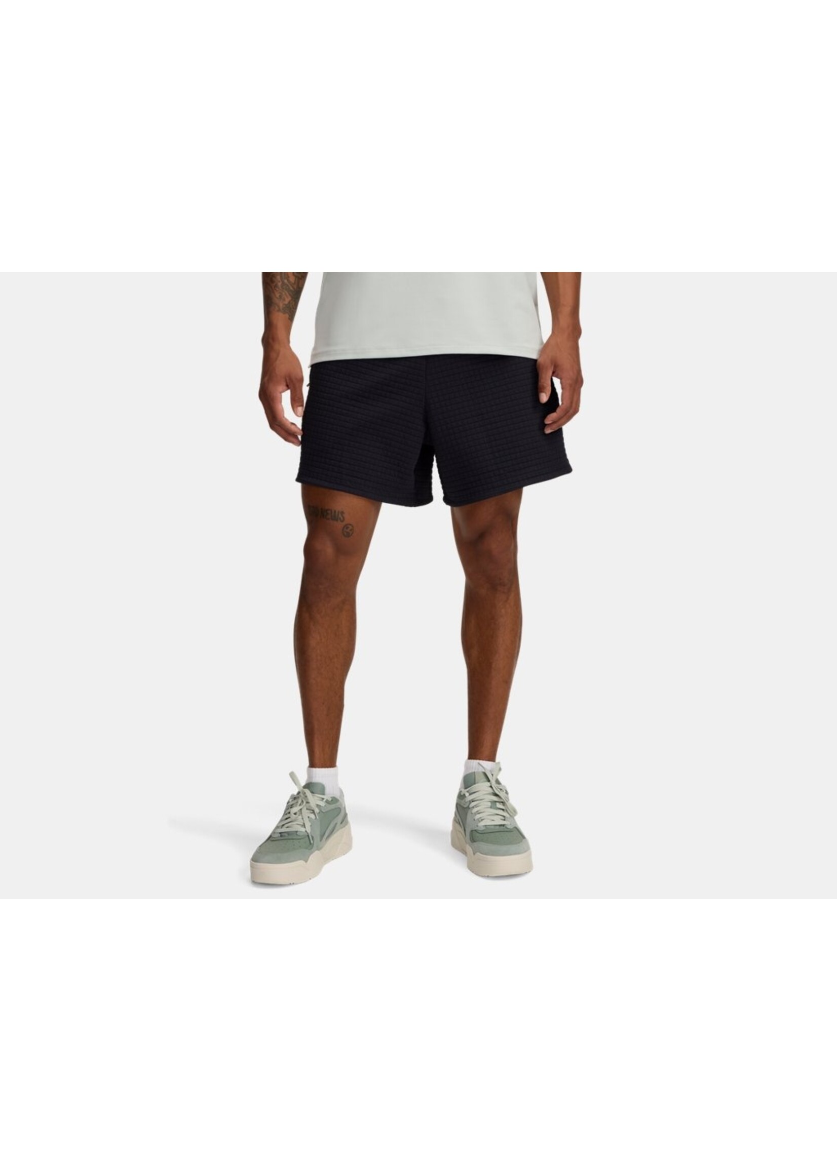 Under Armour Ua Unstoppable Flc Grid Shorts-Blk
