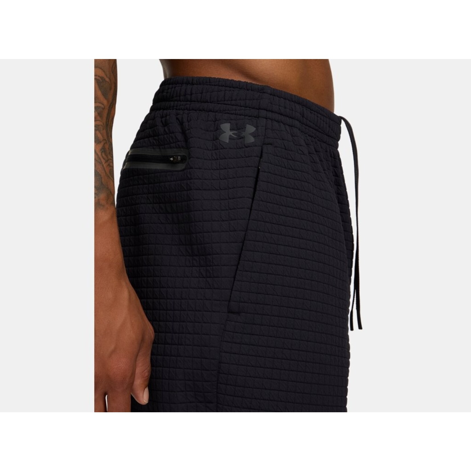 Under Armour Ua Unstoppable Flc Grid Shorts-Blk
