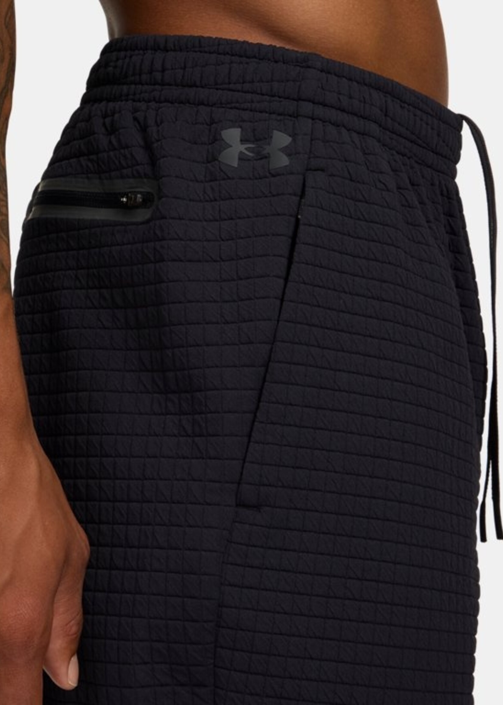 Under Armour Ua Unstoppable Flc Grid Shorts-Blk