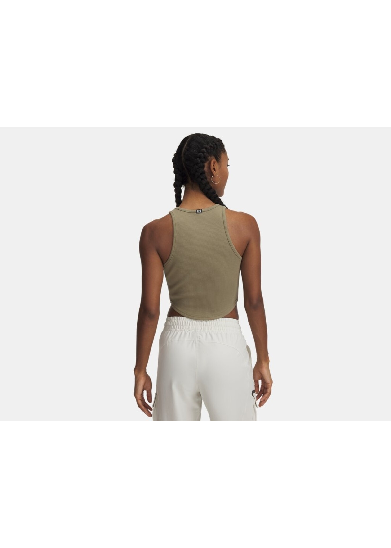 Under Armour Ua Rival Rib Tank-Brn