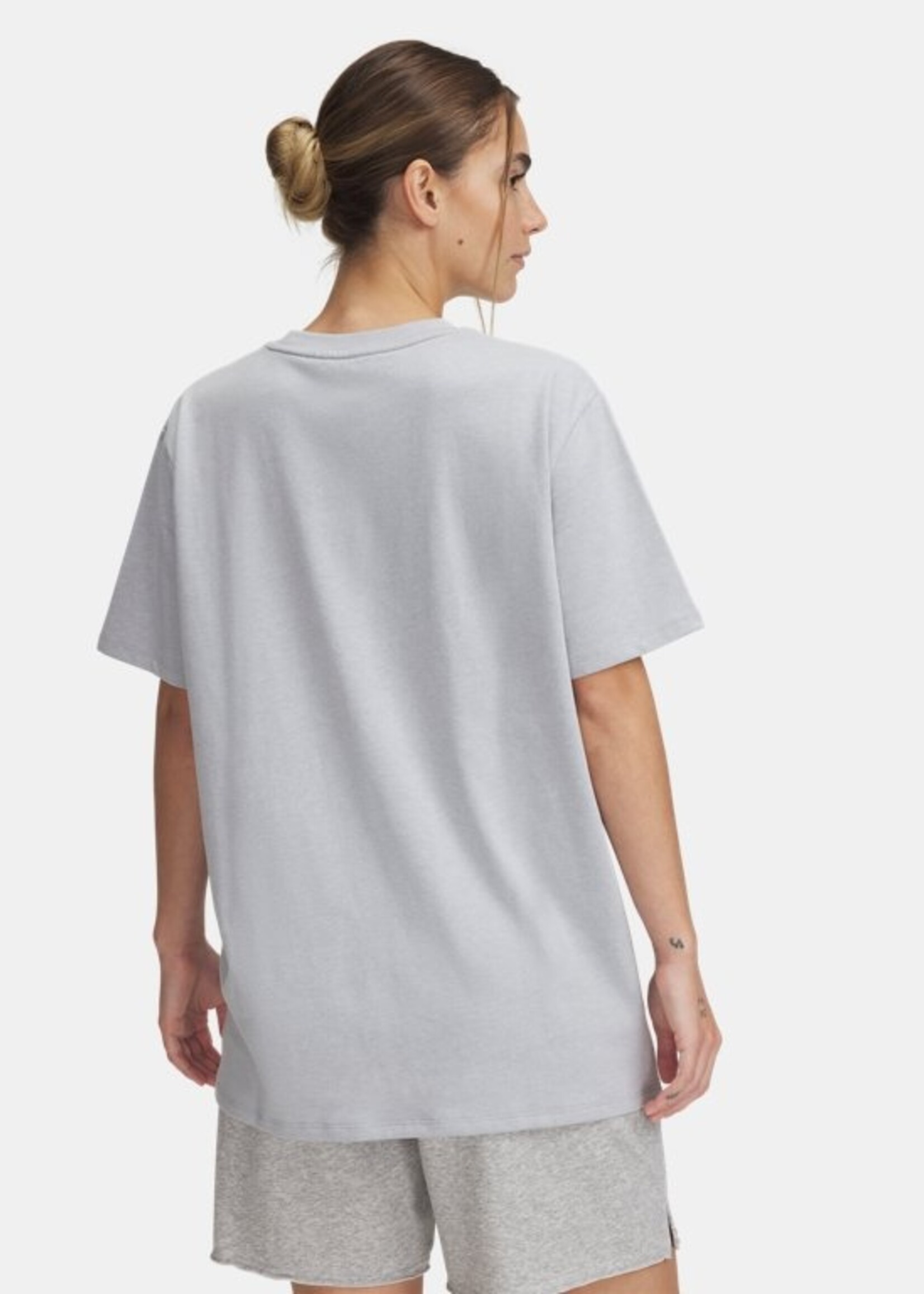 Under Armour Ua Heavyweight Os 96 shortsleeve tee-Gry