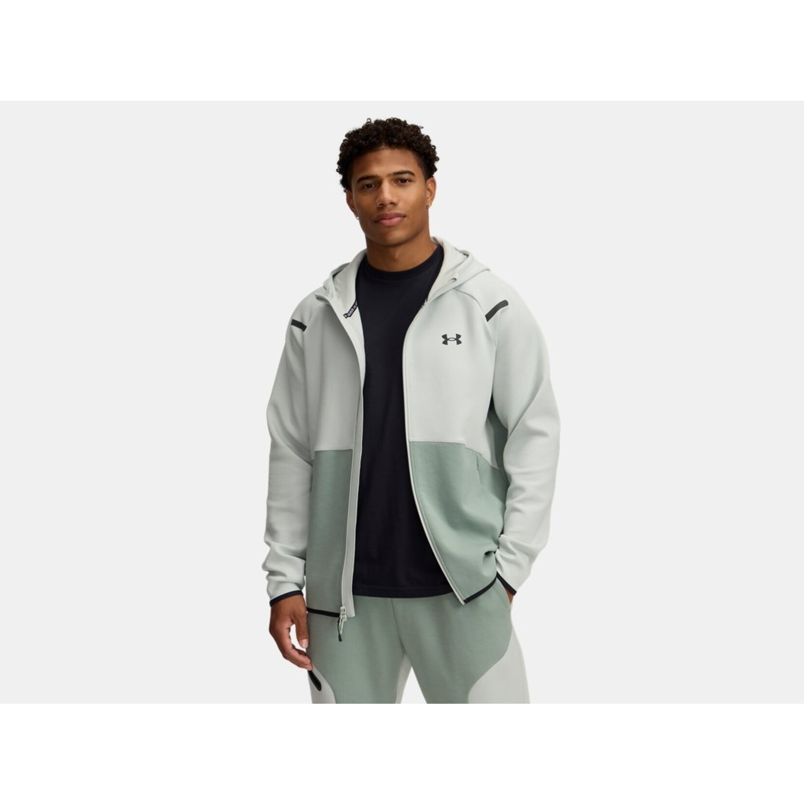 Under Armour Ua Unstoppable Flc Fz Hoodie Eu-Grn 377