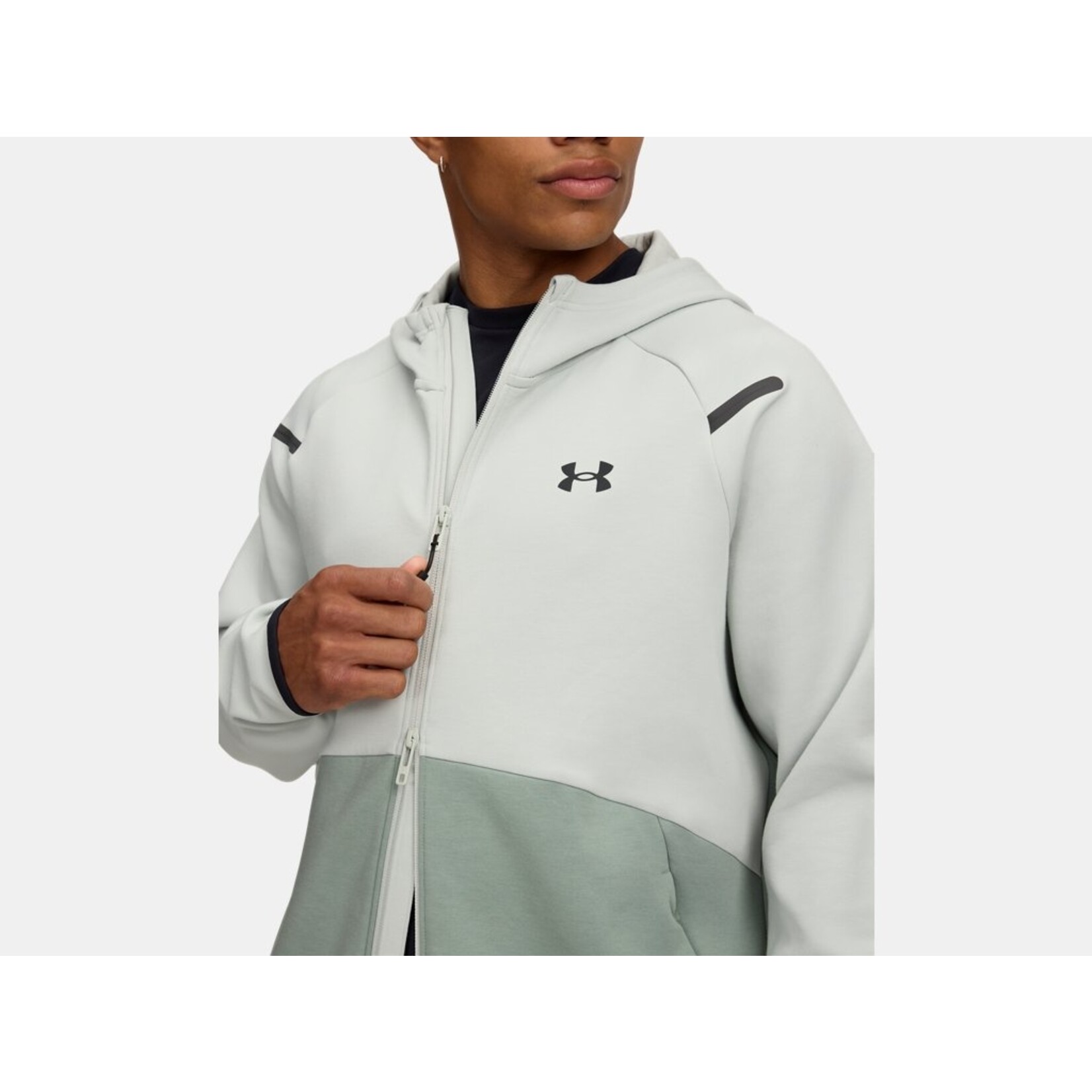 Under Armour Ua Unstoppable Flc Fz Hoodie Eu-Grn 377
