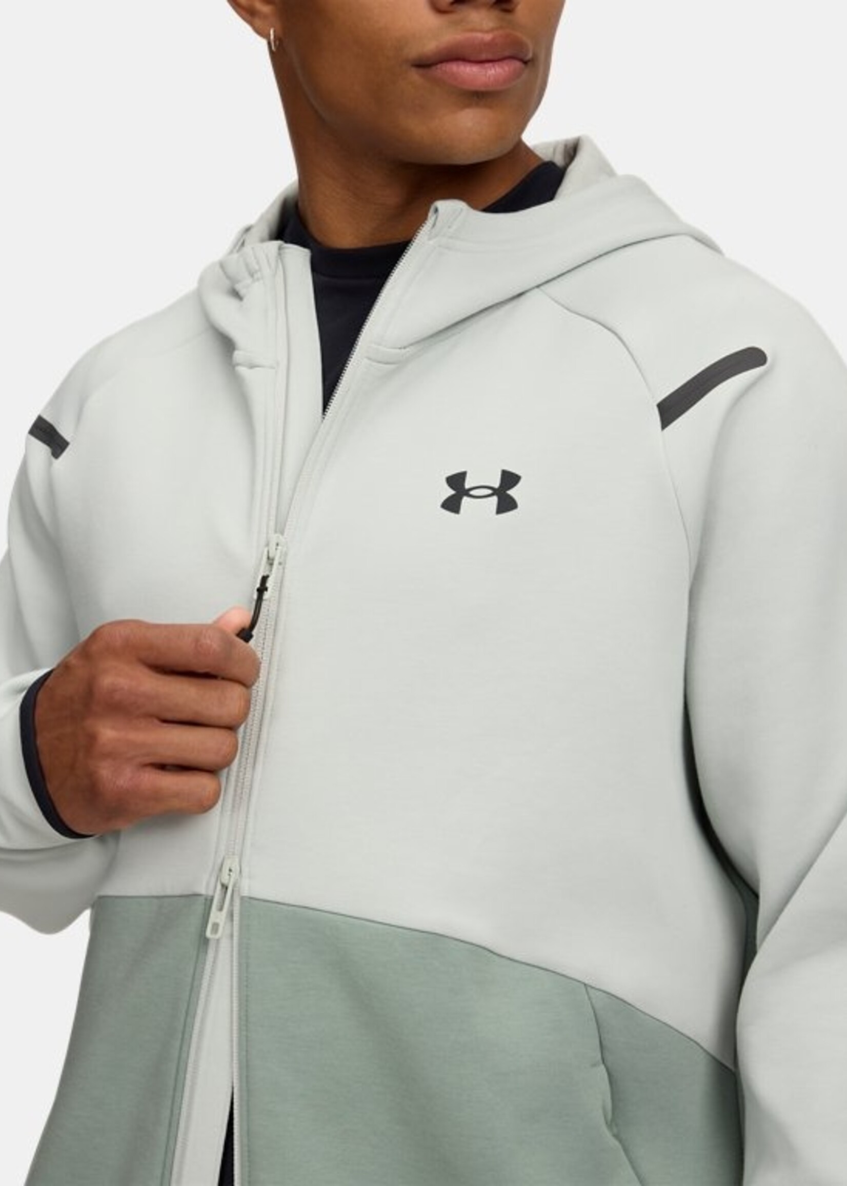 Under Armour Ua Unstoppable Flc Fz Hoodie Eu-Grn 377