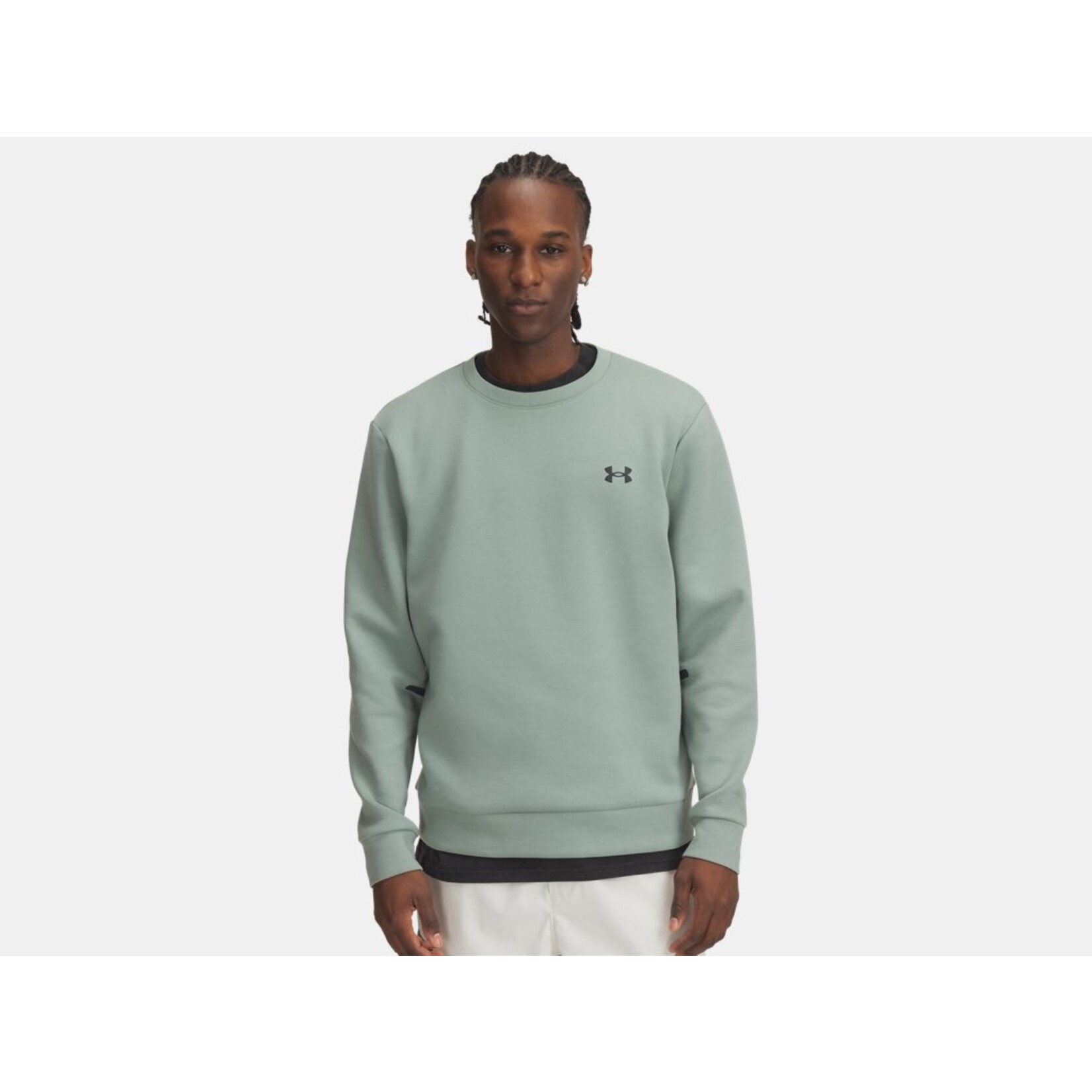 Under Armour Ua Unstoppable Flc Crew Eu-Grn