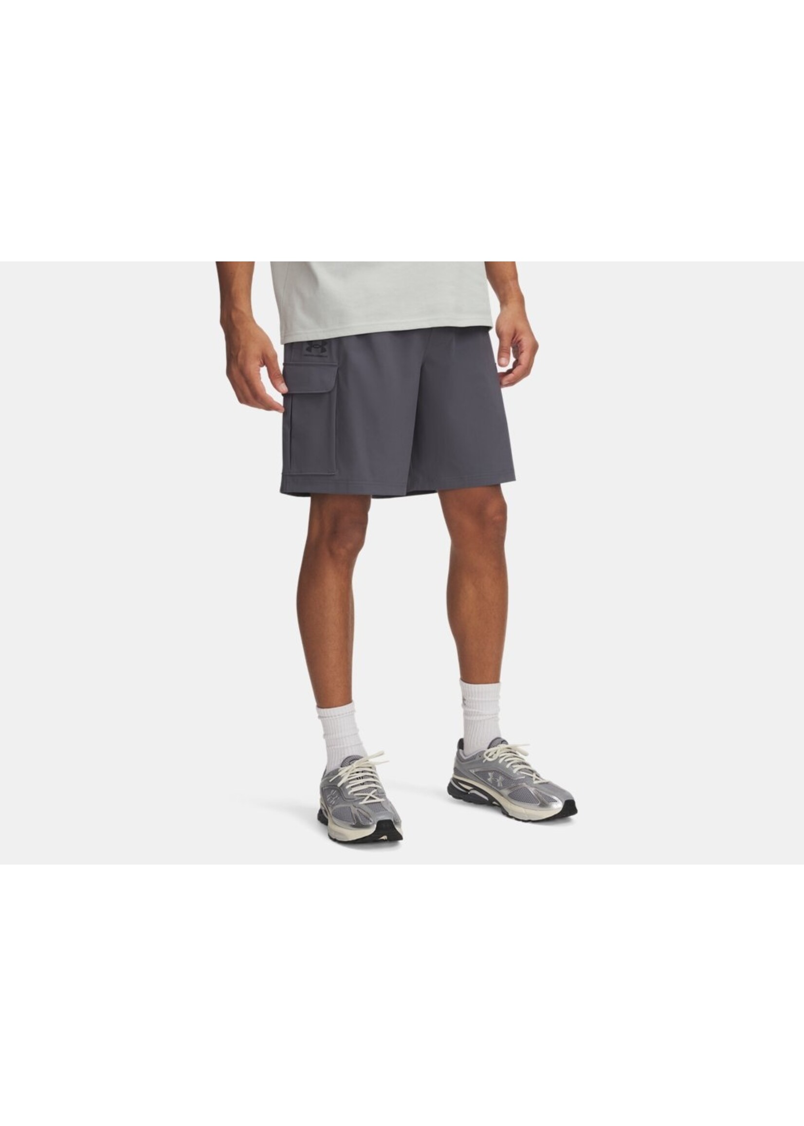 Under Armour Ua Vibe Woven Cargo Short-Gry