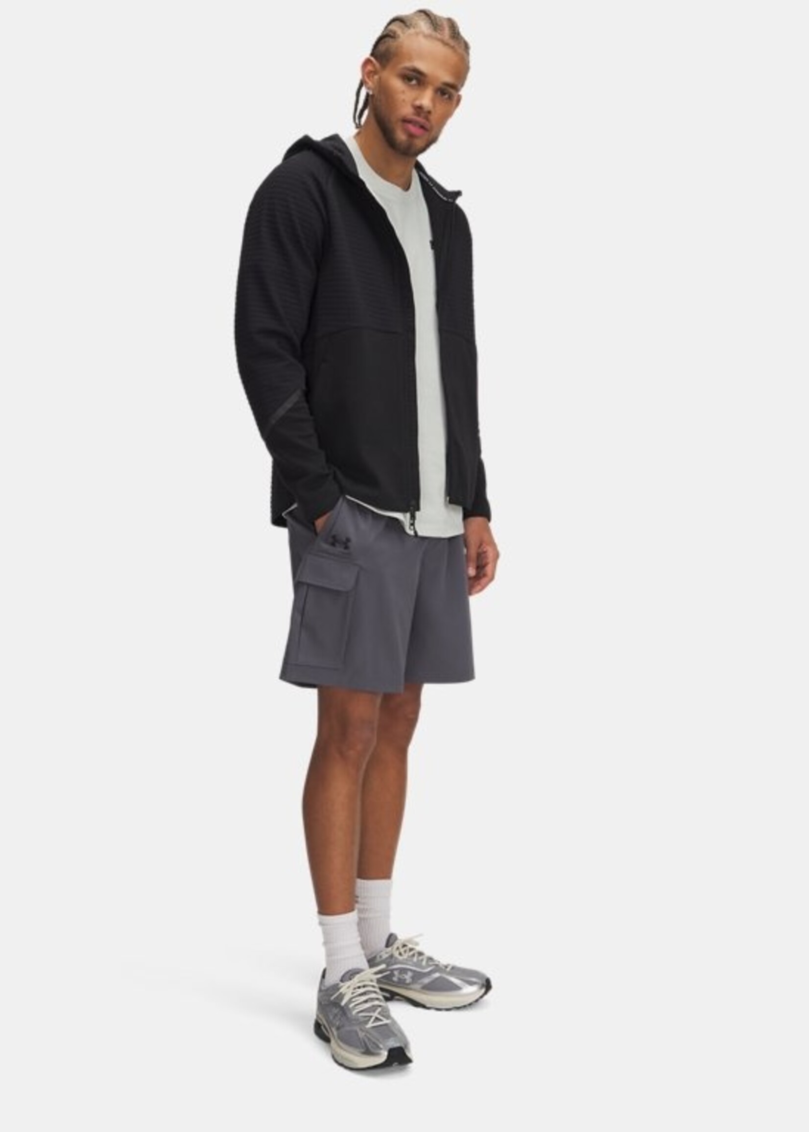 Under Armour Ua Vibe Woven Cargo Short-Gry