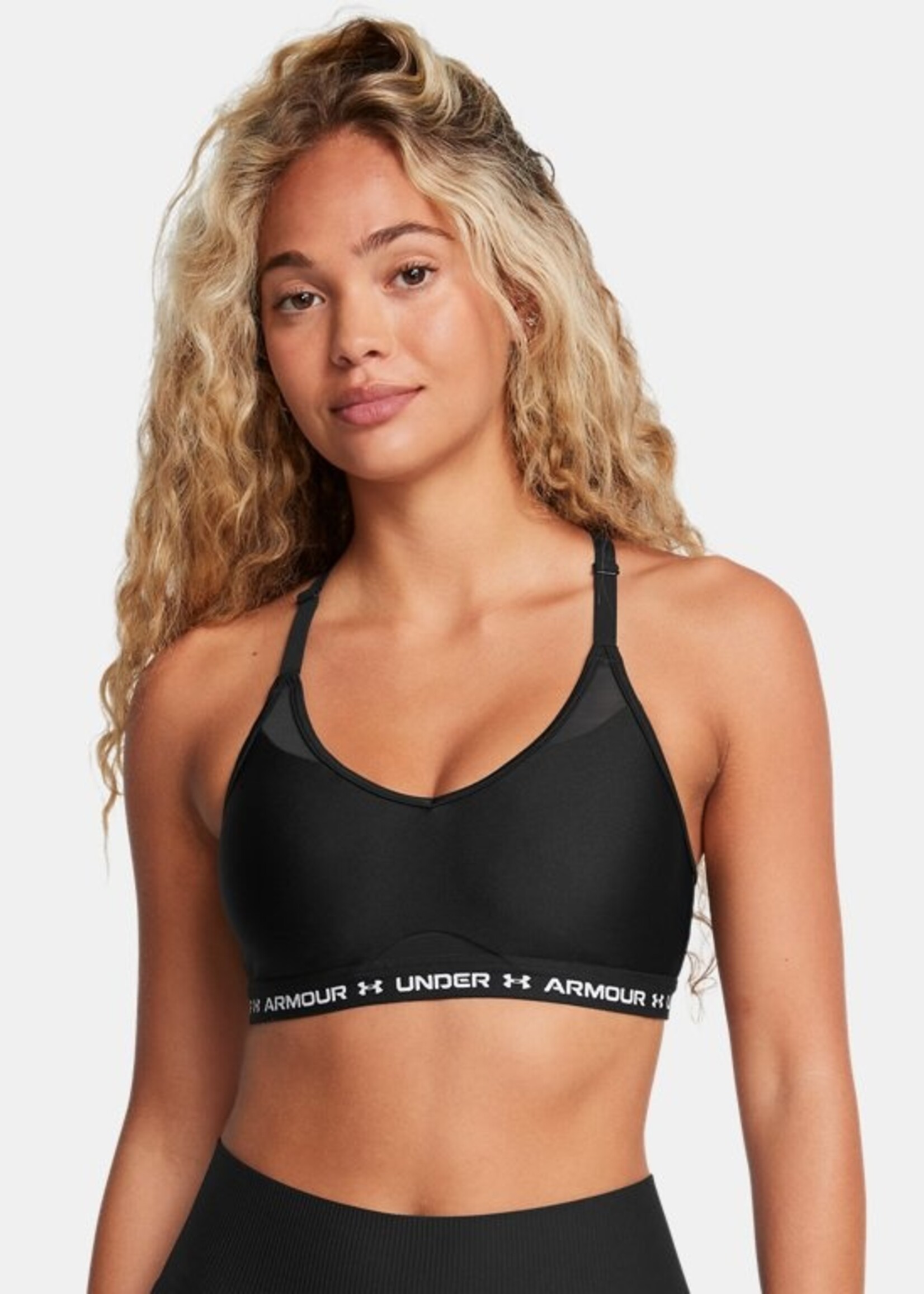 Under Armour Ua Crossback Low Bra-Blk