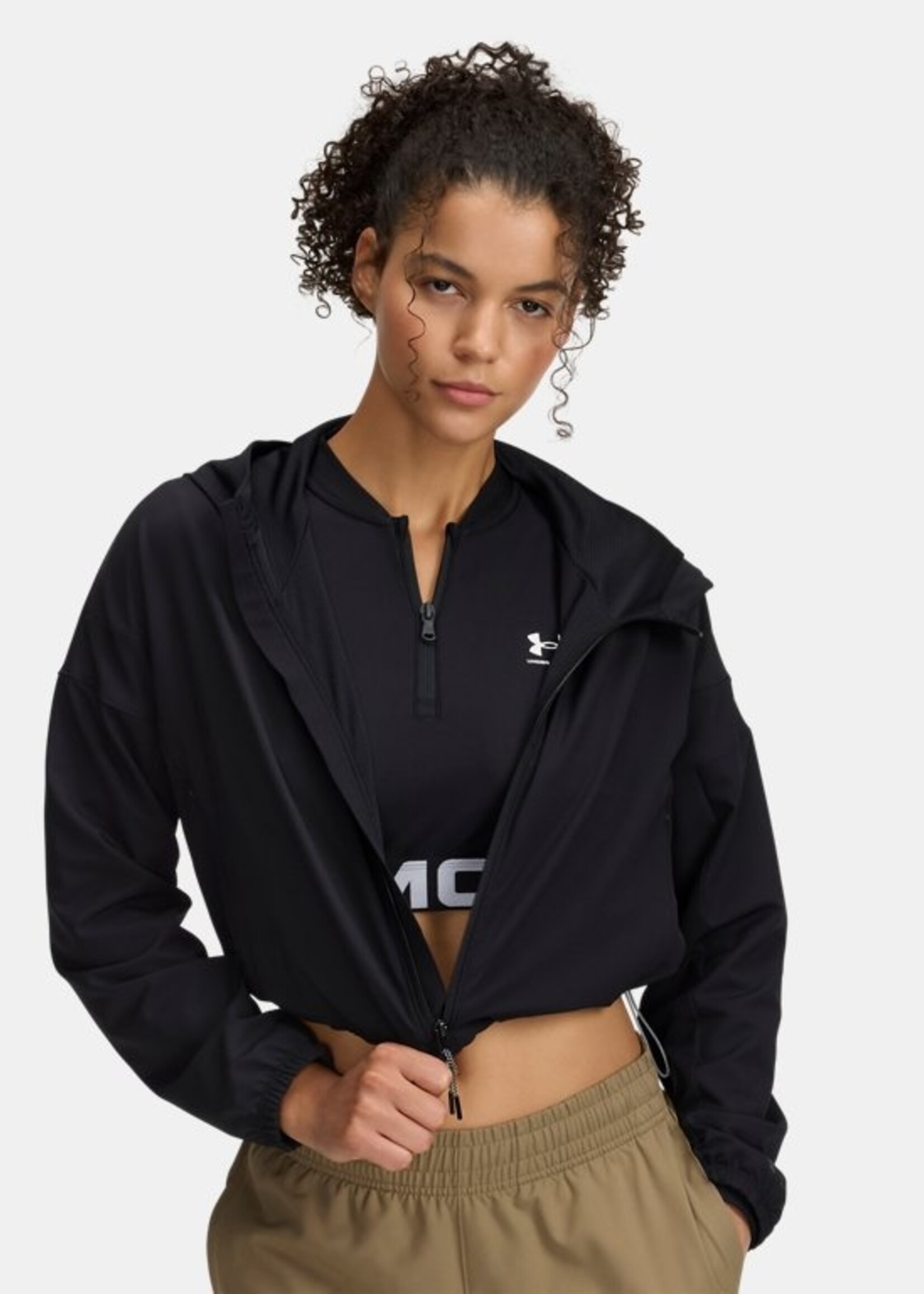 Under Armour Ua Unstoppable Woven Hd Jkt-Blk