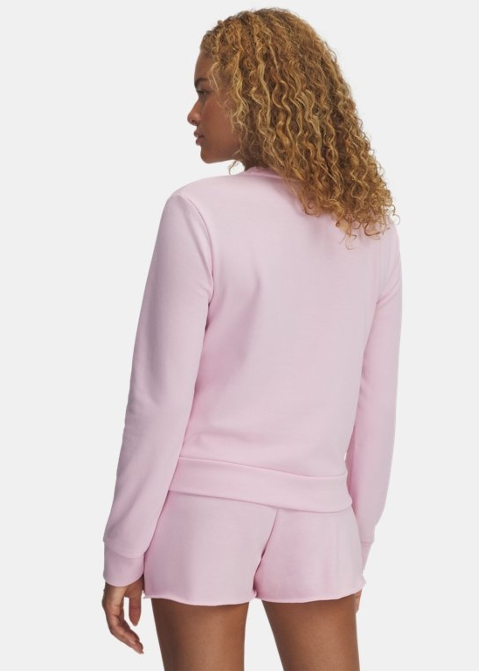 Under Armour Ua Rival Terry Crew-Pnk