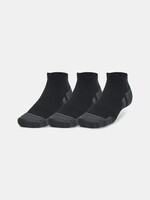 Under Armour UA Performance Tech 3-Pack Low Cut Socks-BLK LG