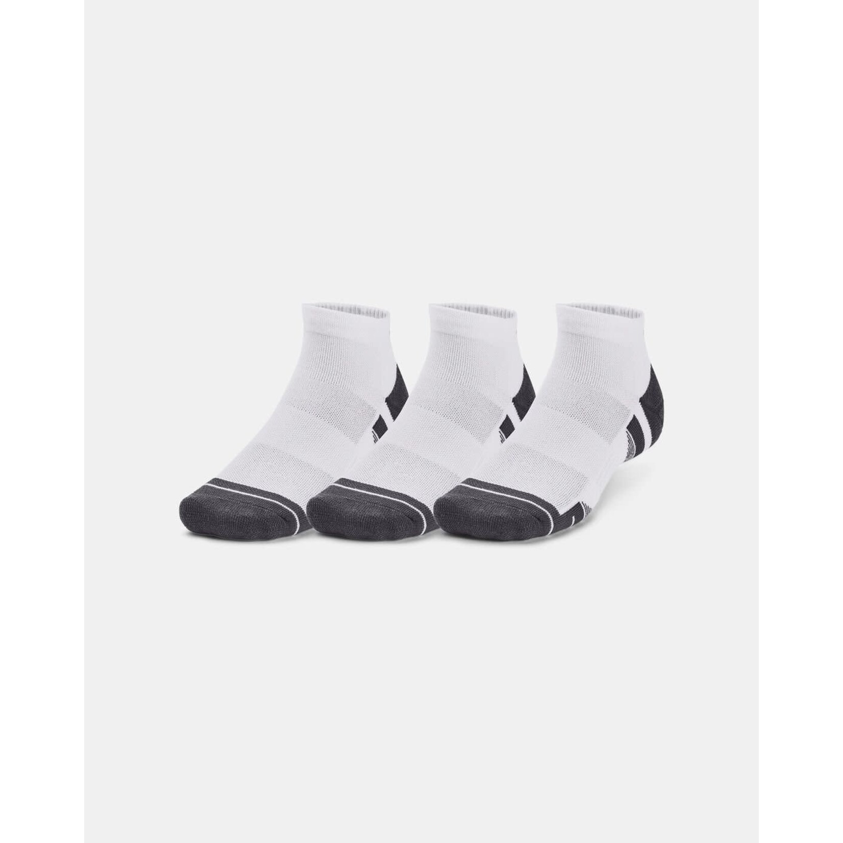 Under Armour UA Performance Tech Low Cut-WHT-LG