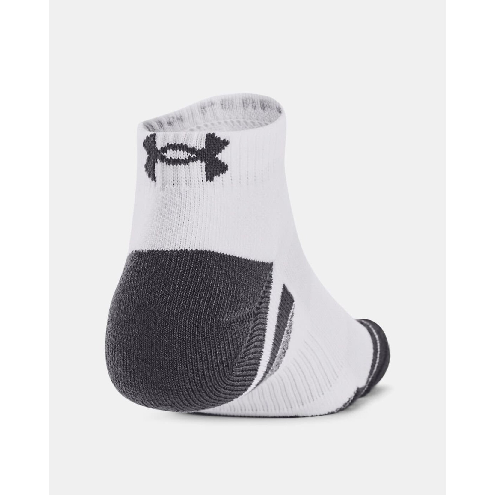 Under Armour UA Performance Tech Low Cut-WHT-LG