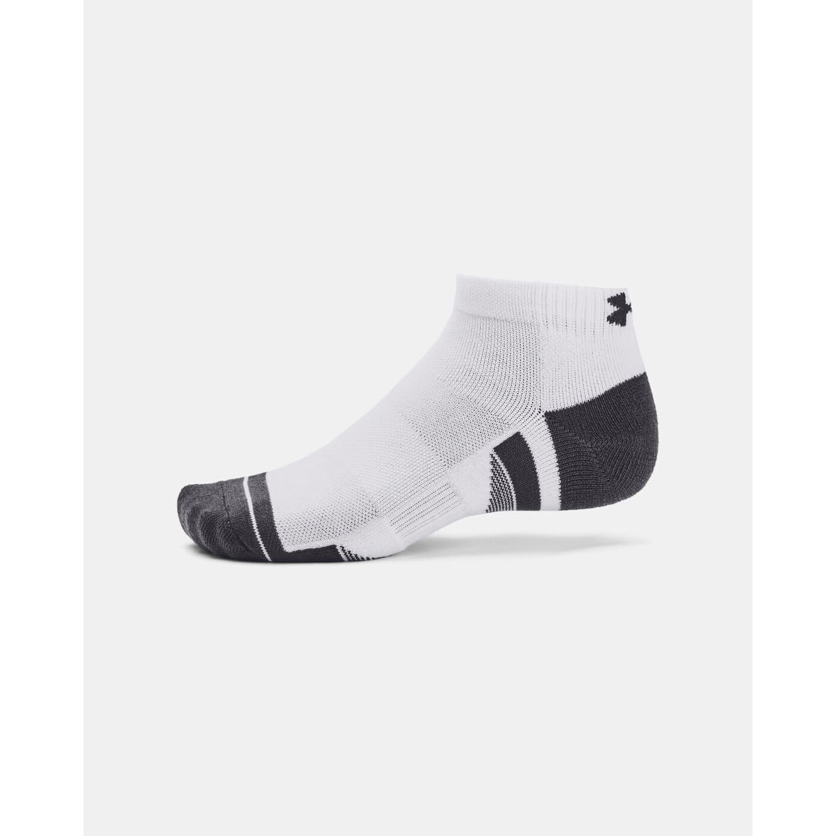 Under Armour UA Performance Tech Low Cut-WHT-LG