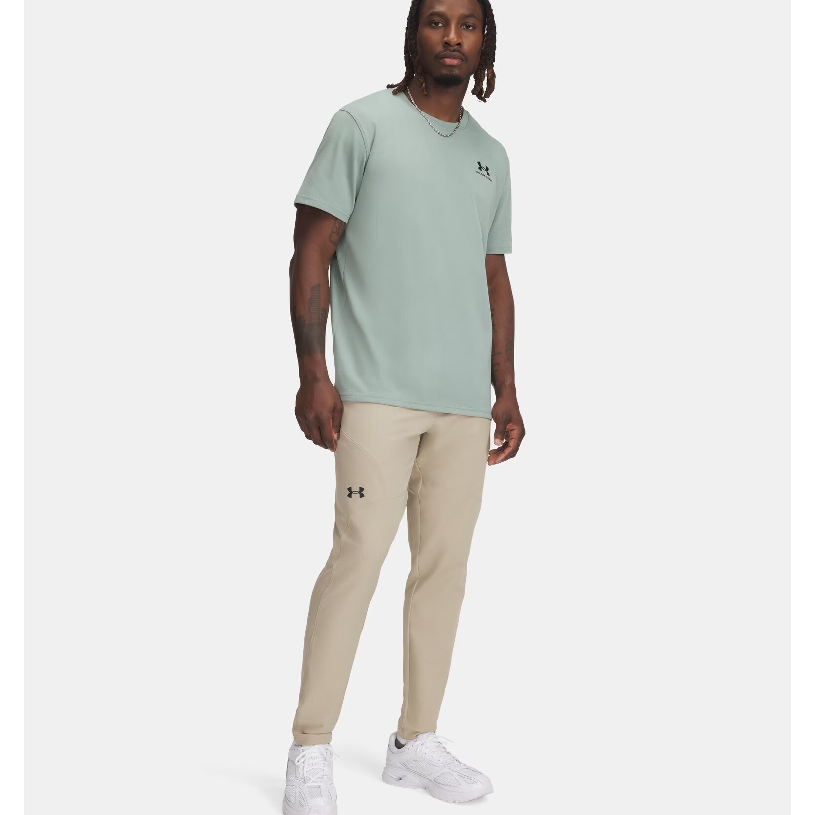 Under Armour Ua Unstoppable Tapered Pants-Brn