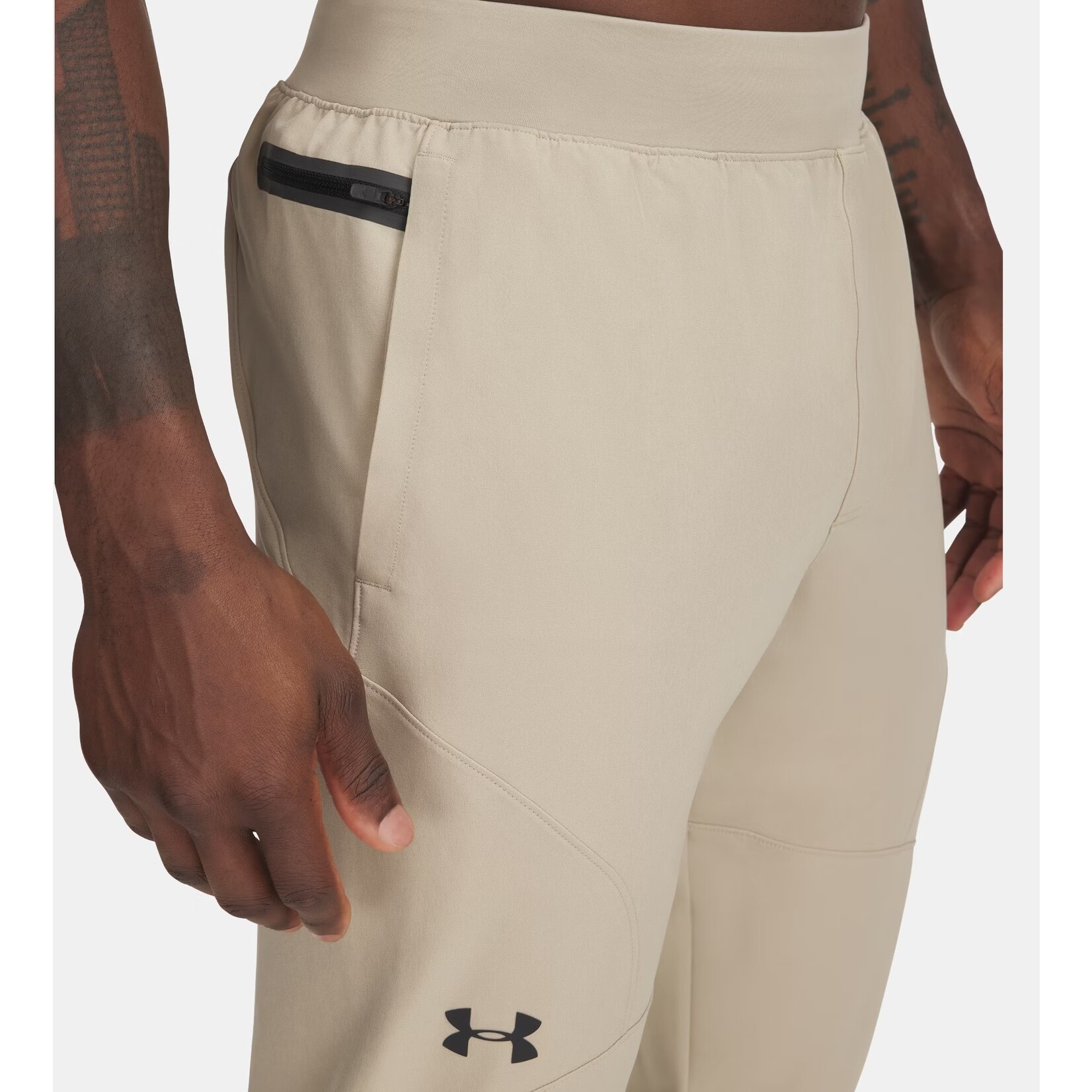 Under Armour Ua Unstoppable Tapered Pants-Brn
