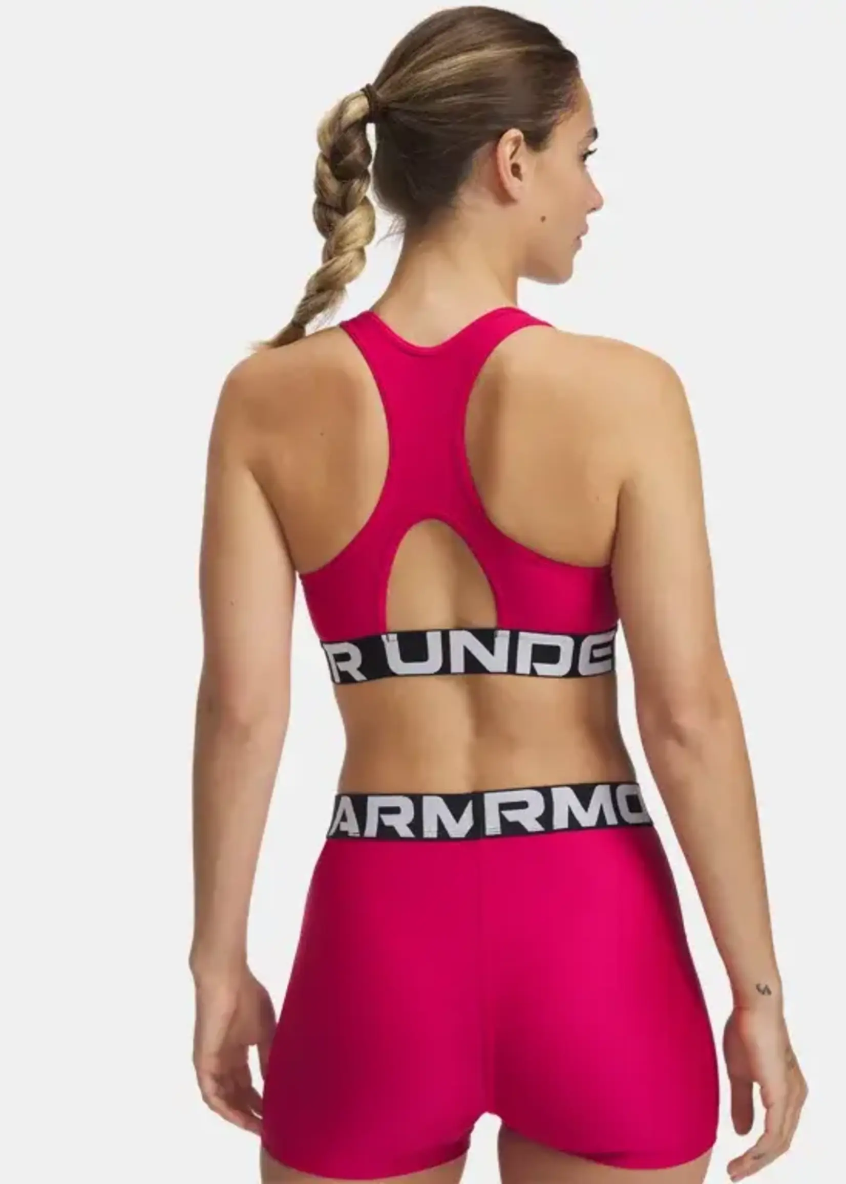 Under Armour Ua Hg Mid Branded-Pnk