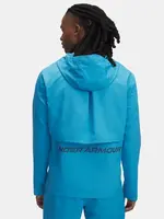 Under Armour Ua Launch Hooded Jacket-Blu 452