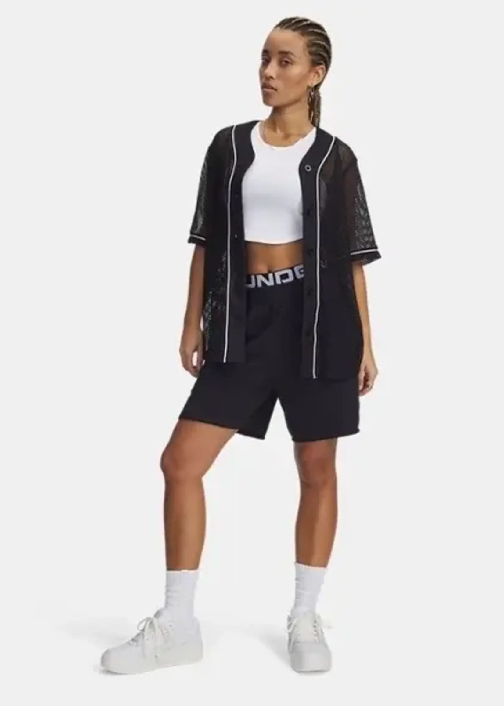 Under Armour Sportswear Baseball Jersey-Blk