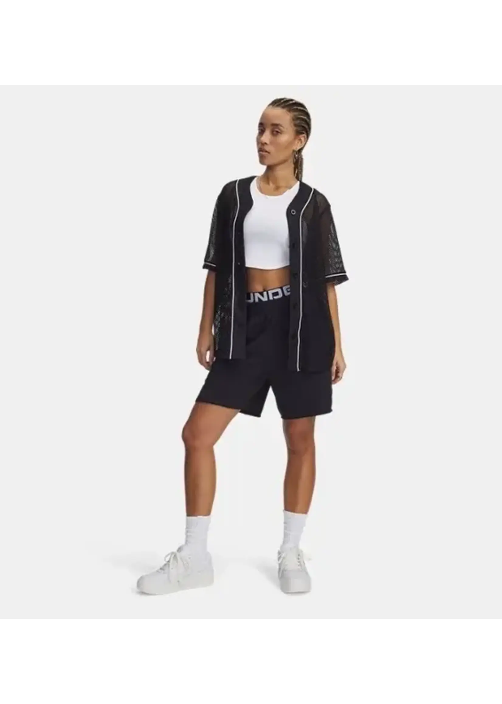 Under Armour Sportswear Baseball Jersey-Blk