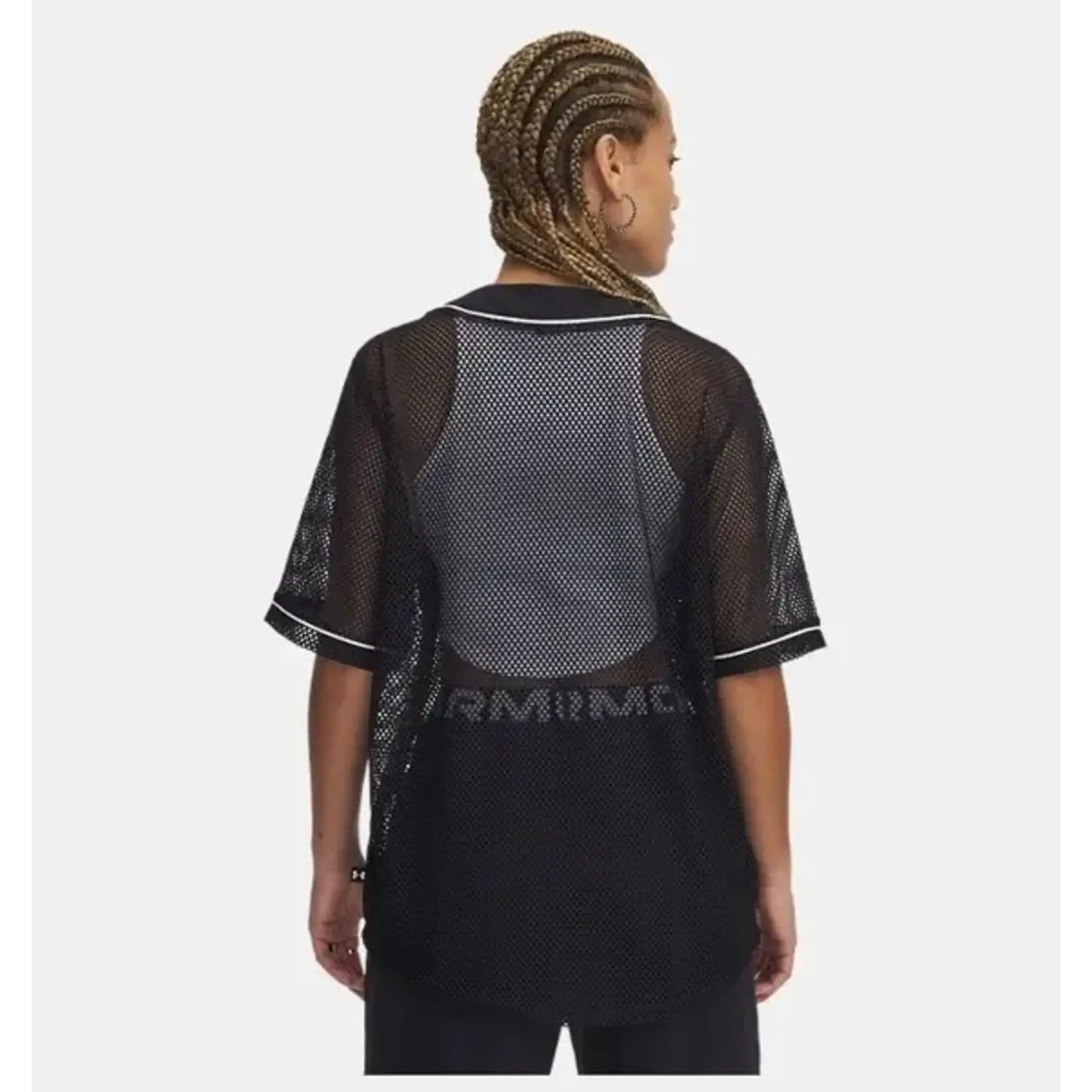 Under Armour Sportswear Baseball Jersey-Blk