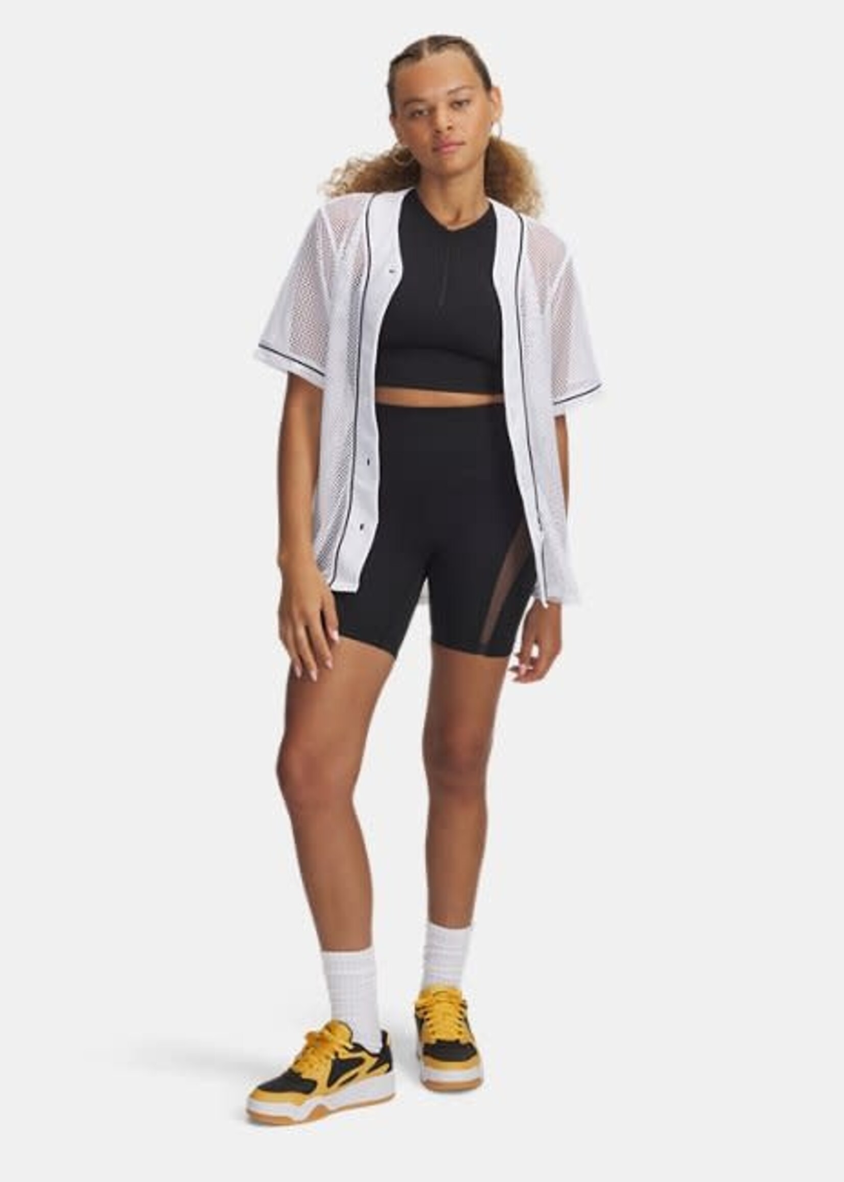 Under Armour Sportswear Baseball Jersey-Wht