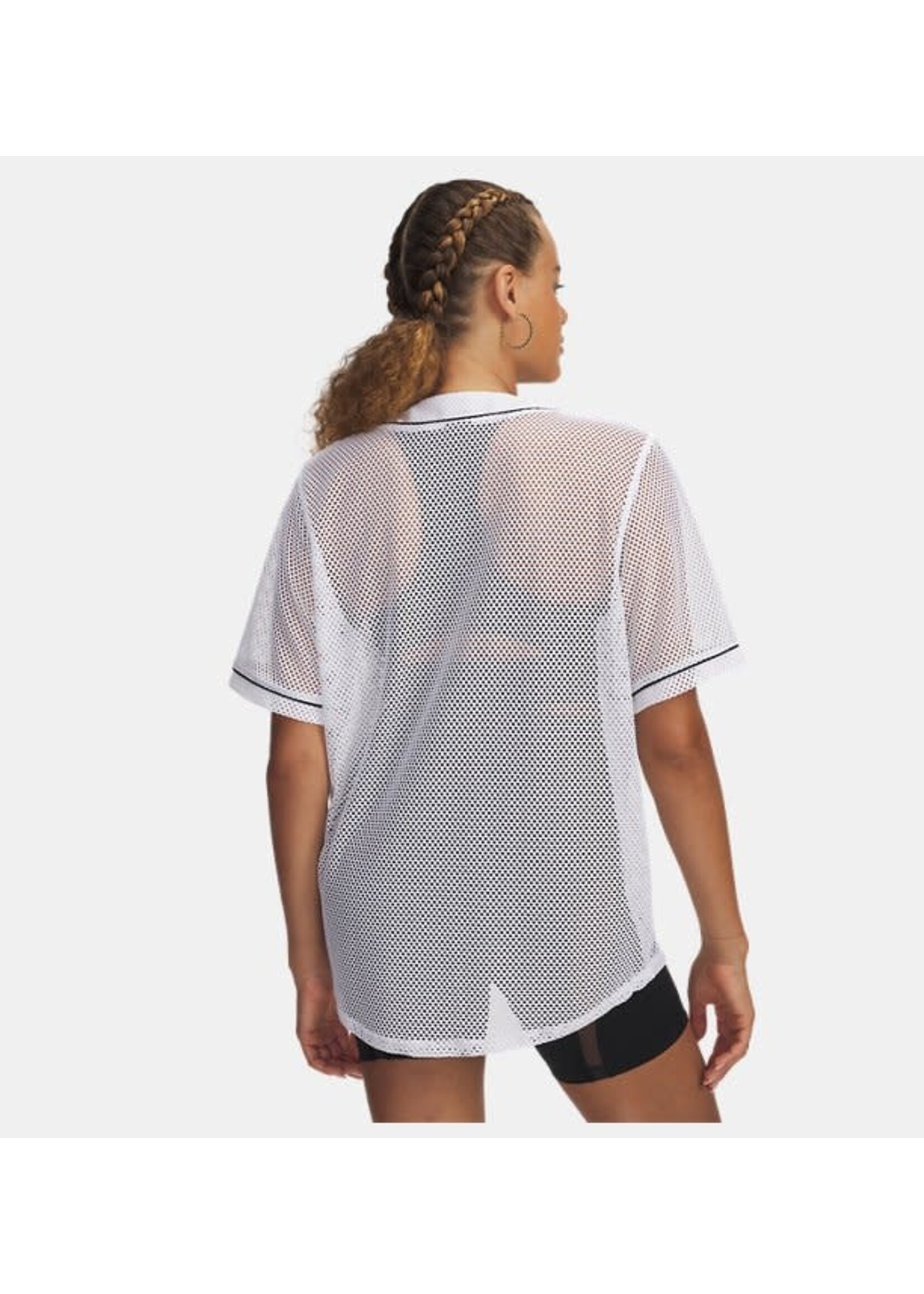 Under Armour Sportswear Baseball Jersey-Wht