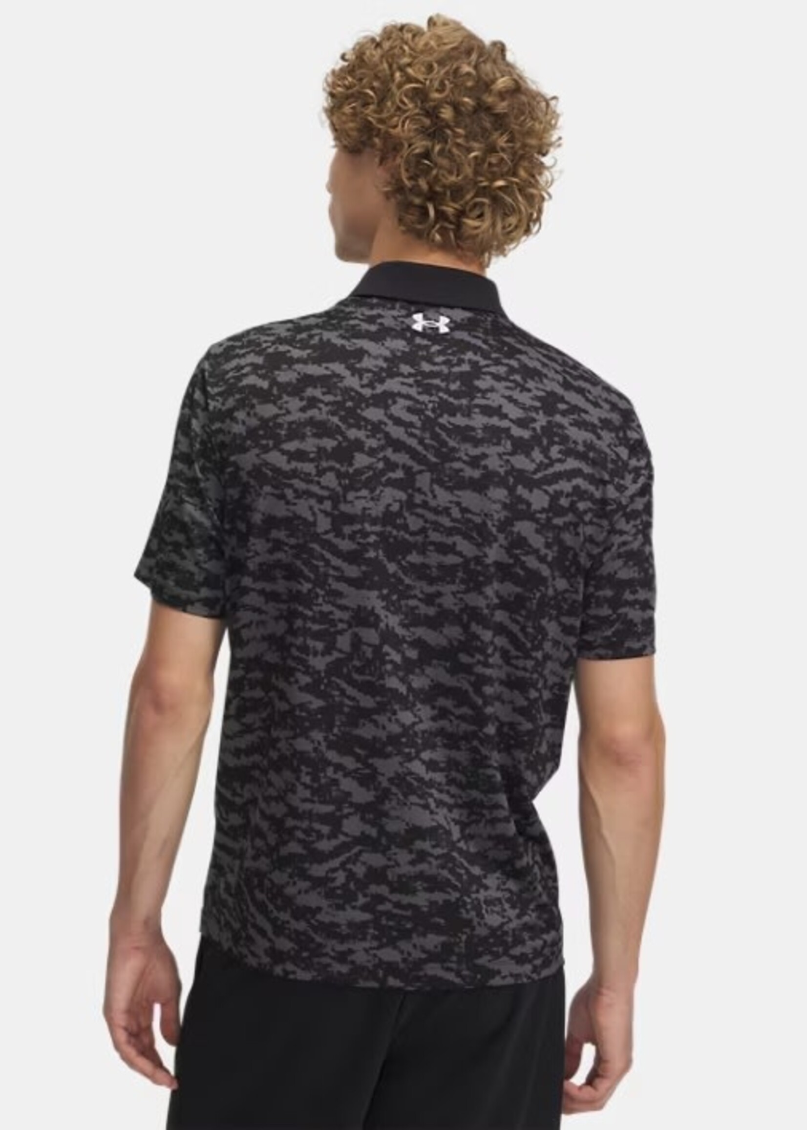 Under Armour Ua Matchplay Printed Polo-Blk 008