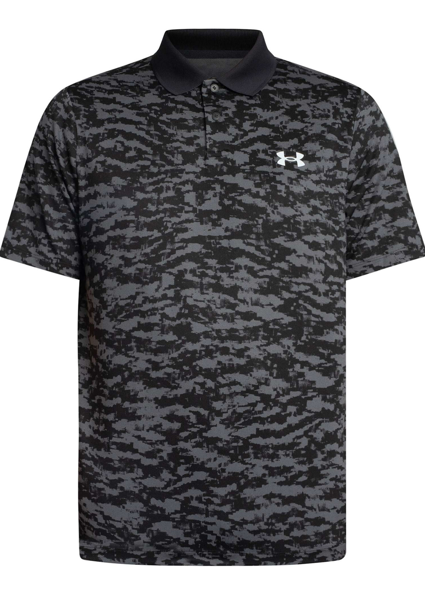 Under Armour Ua Matchplay Printed Polo-Blk 008