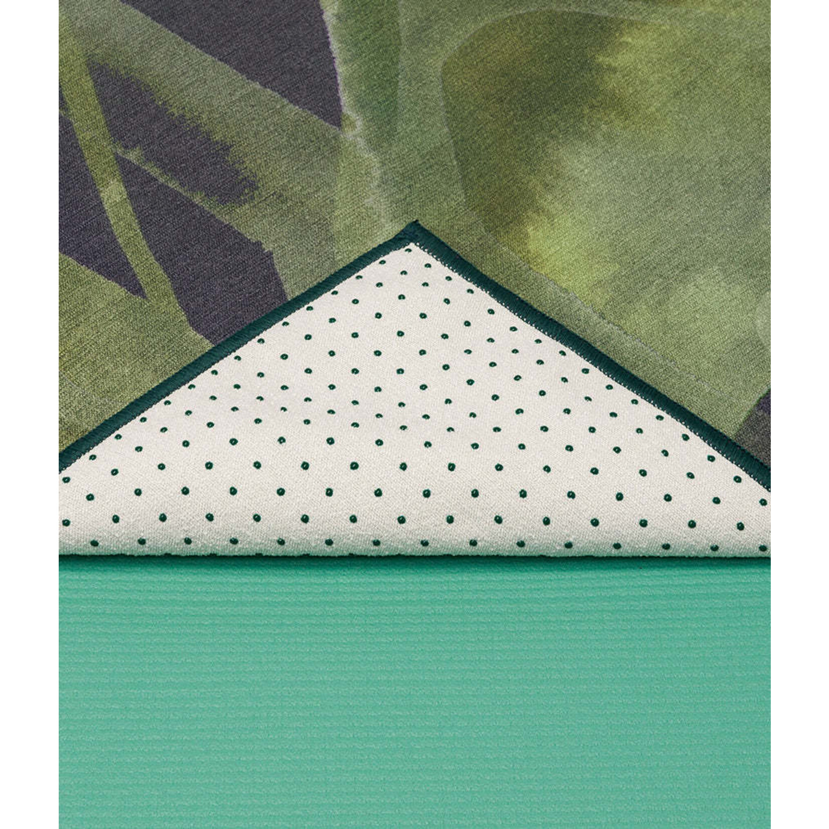 Manduka Towels-yogitoes 2.0 rSkidless-Towel-Lily Pads