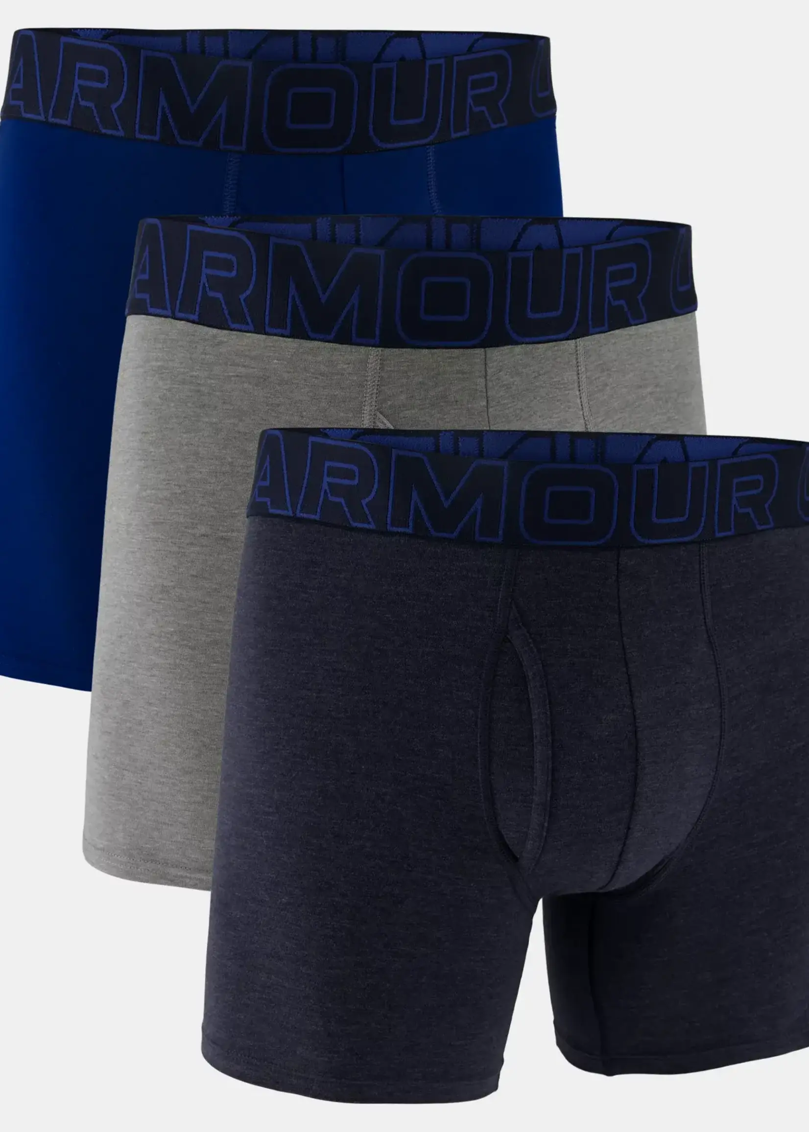 Under Armour Performance Cotton Boxerjock 6in 3-pack 410