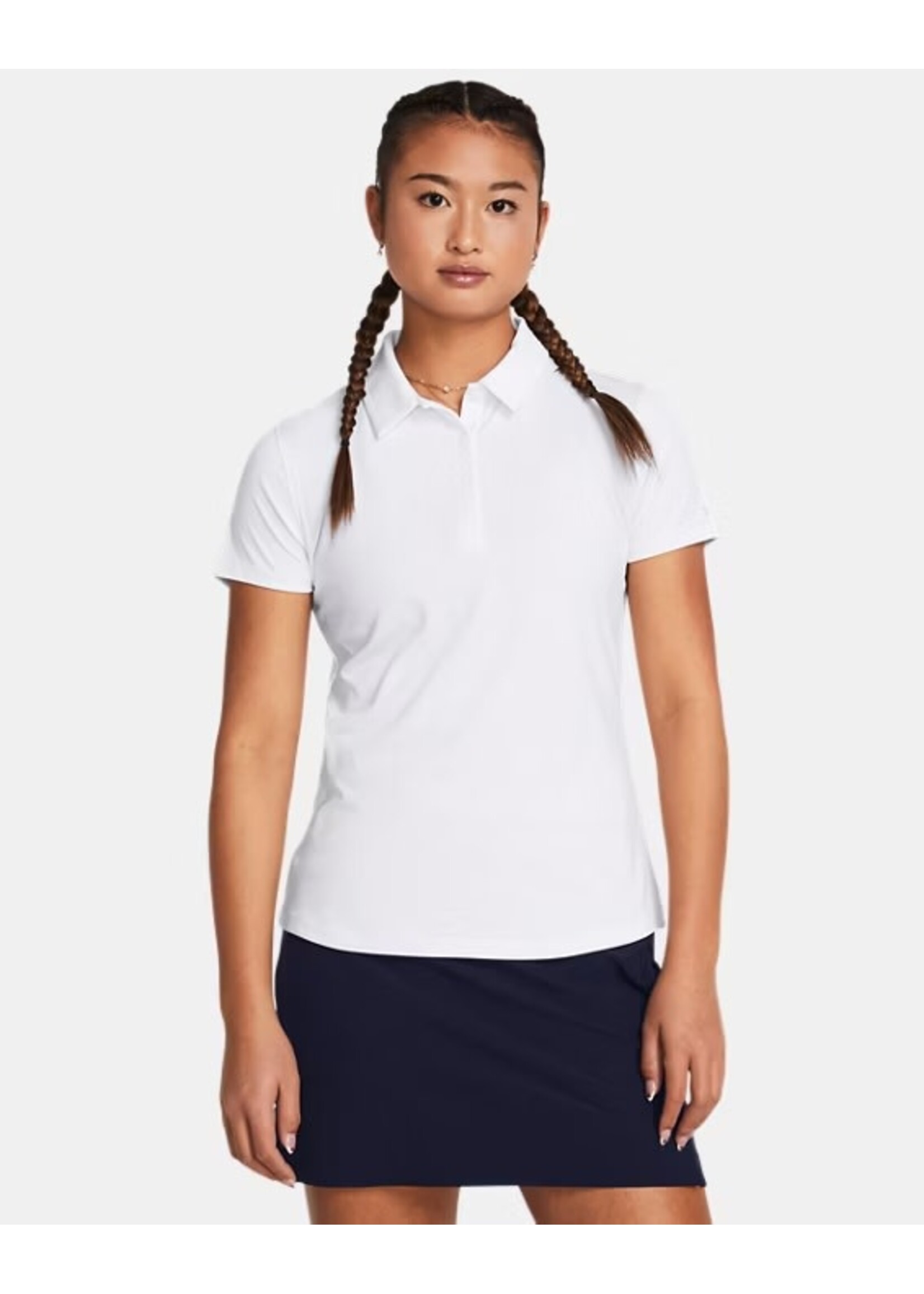Under Armour Ua Playoff Ss Polo-Wht
