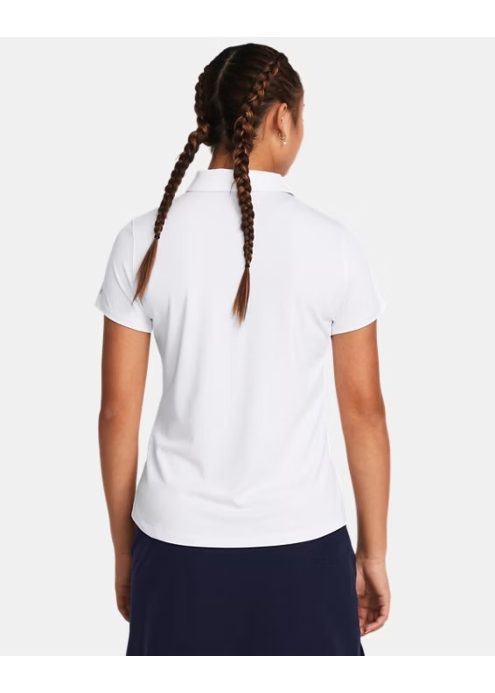 Under Armour Ua Playoff Ss Polo-Wht