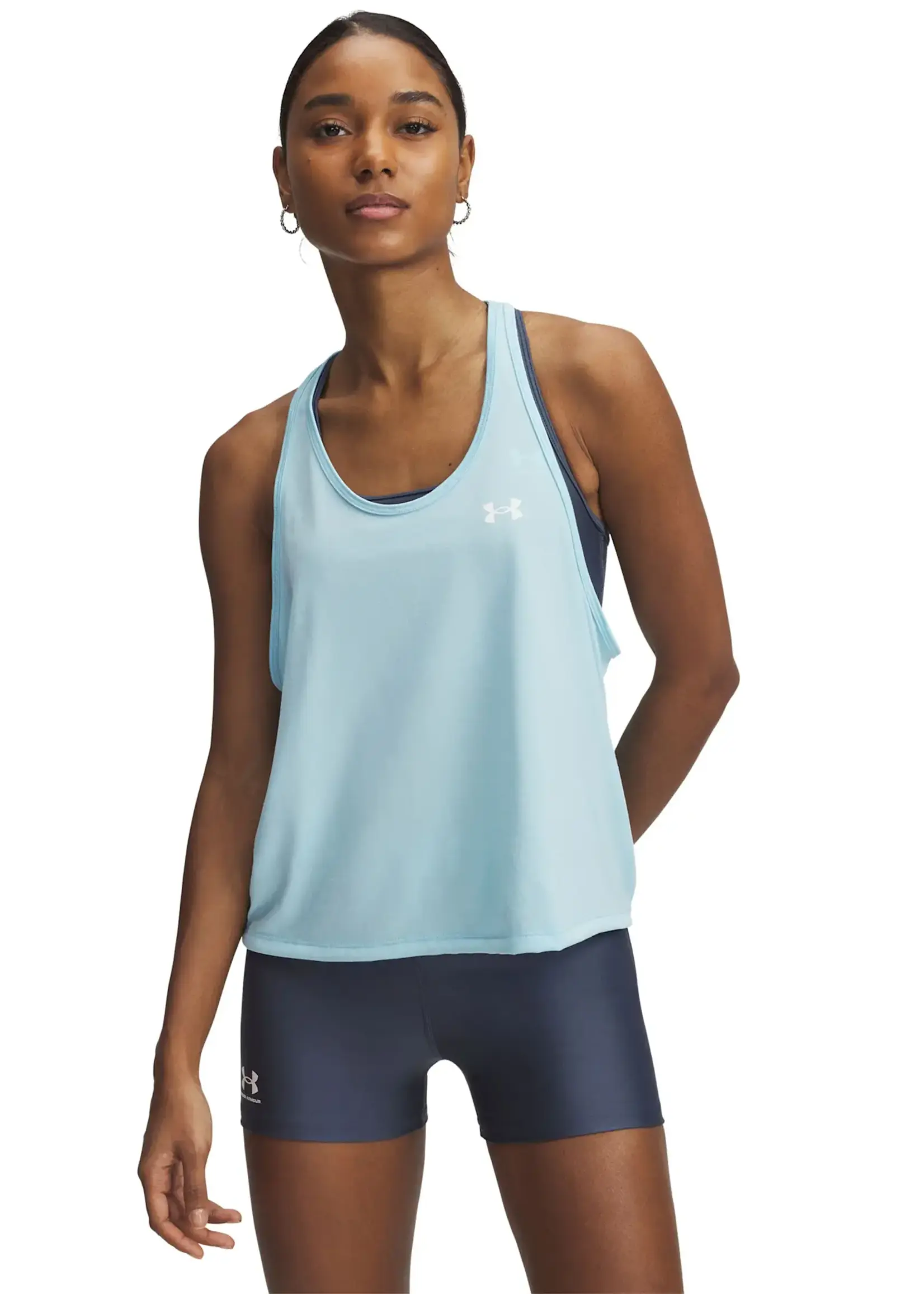 Under Armour Tech Swing Tank-Blu