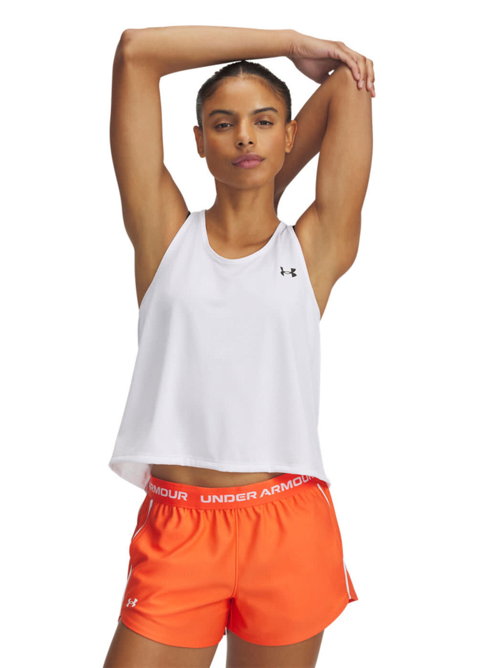 Under Armour Tech Swing Tank-Wht