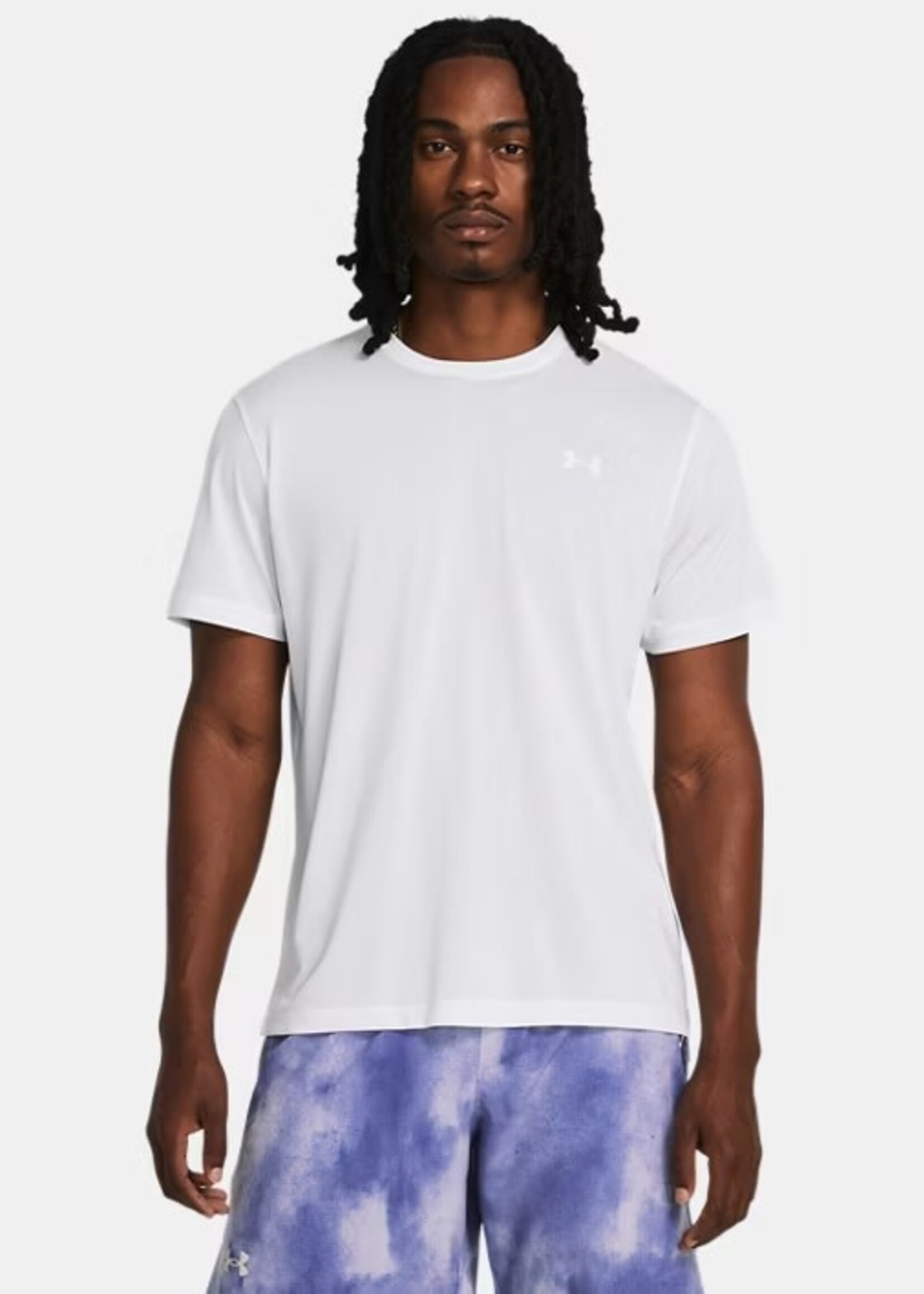 Under Armour Ua Launch Shortsleeve-Wht