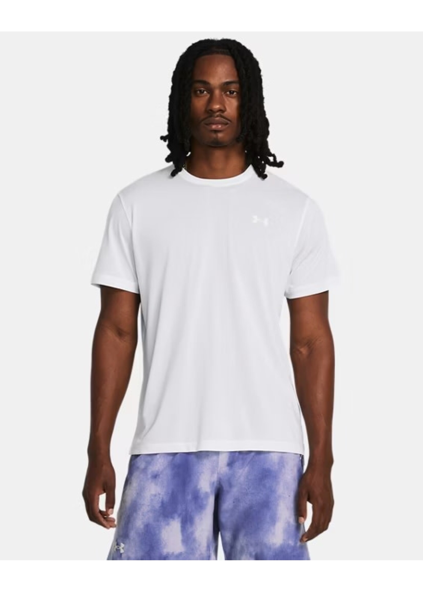 Under Armour Ua Launch Shortsleeve-Wht