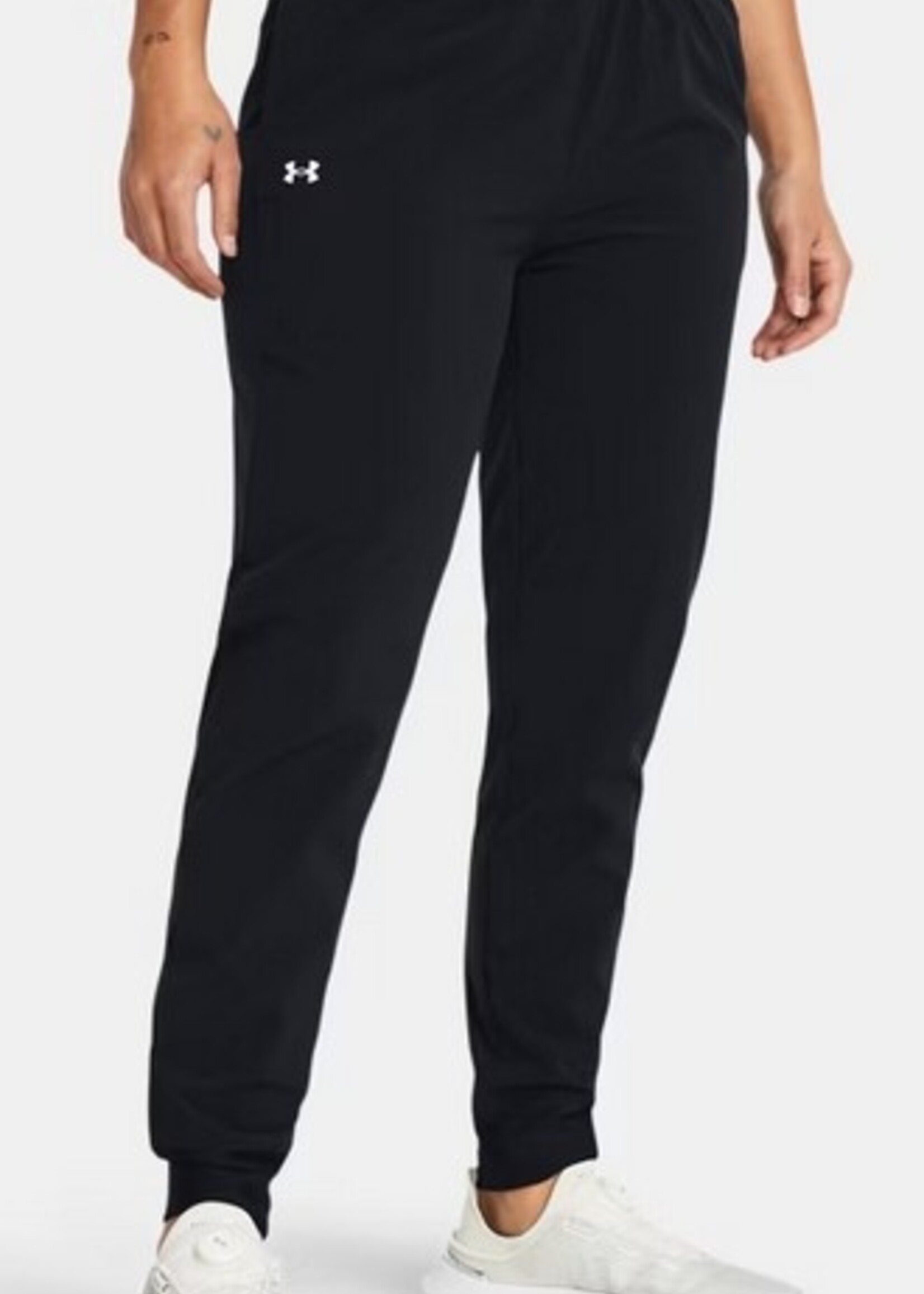 Under Armour Ua Rival Hi Rise Woven Pant-Blk