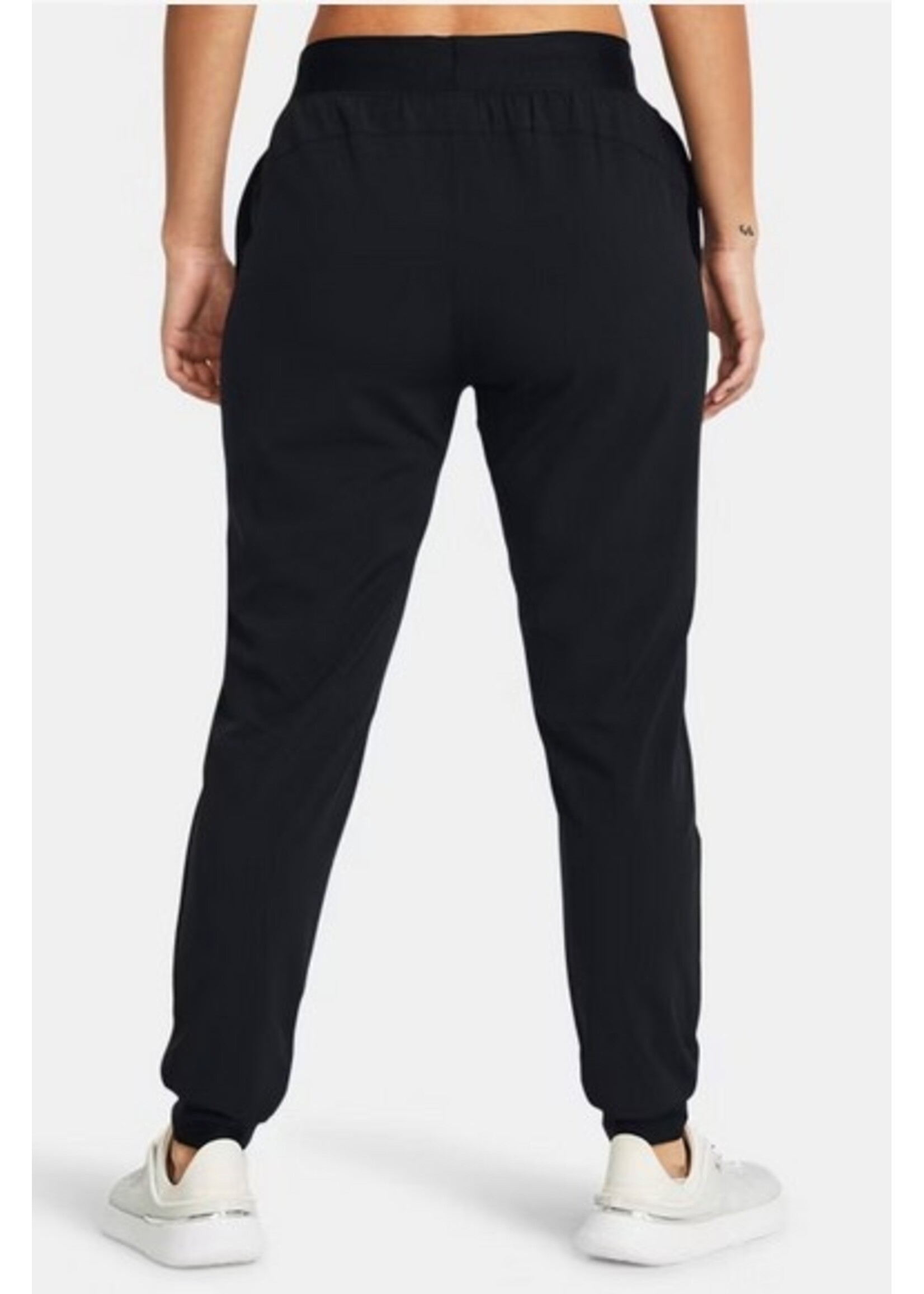 Under Armour Ua Rival Hi Rise Woven Pant-Blk