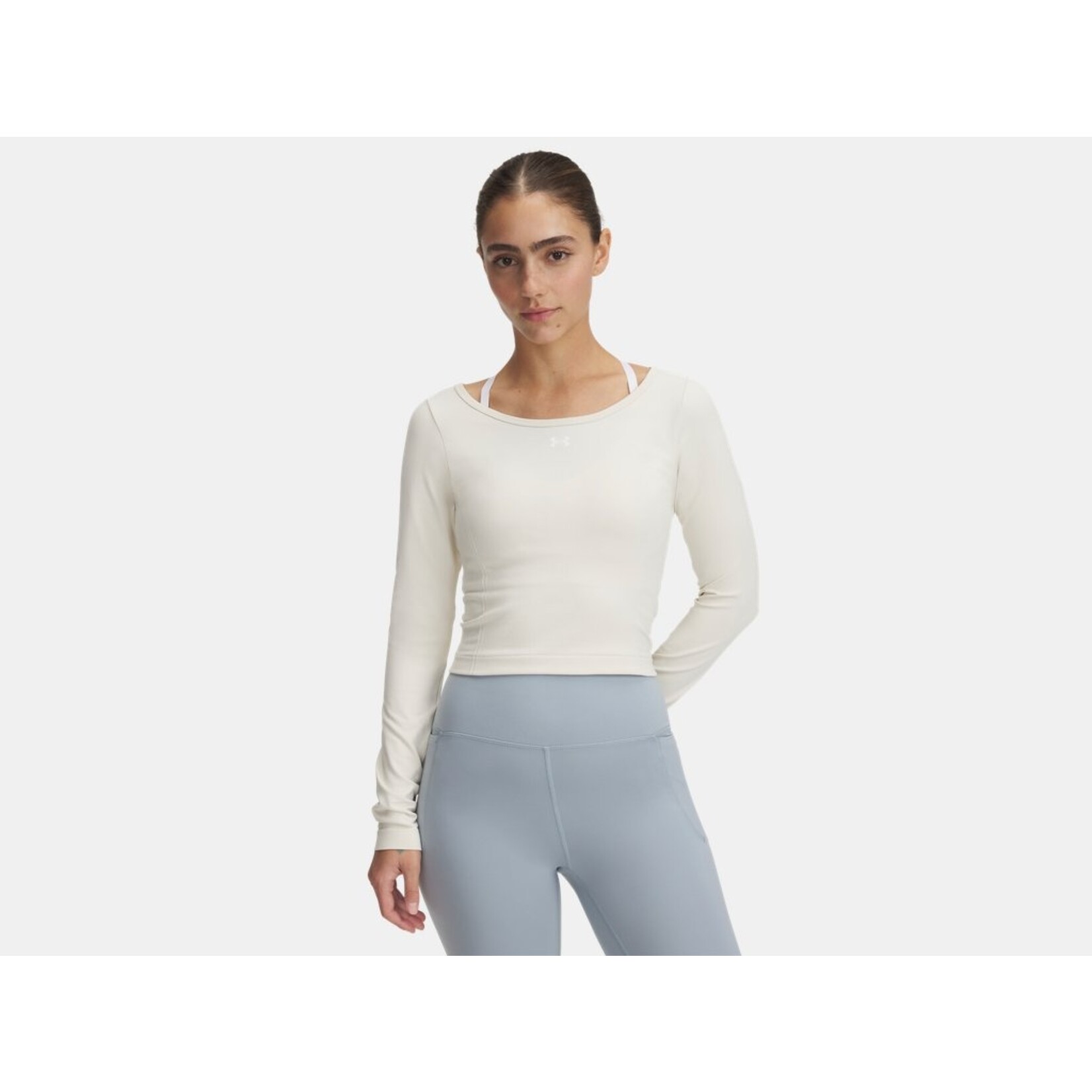 Under Armour UA Vanish Seamless LS-Stone White 279